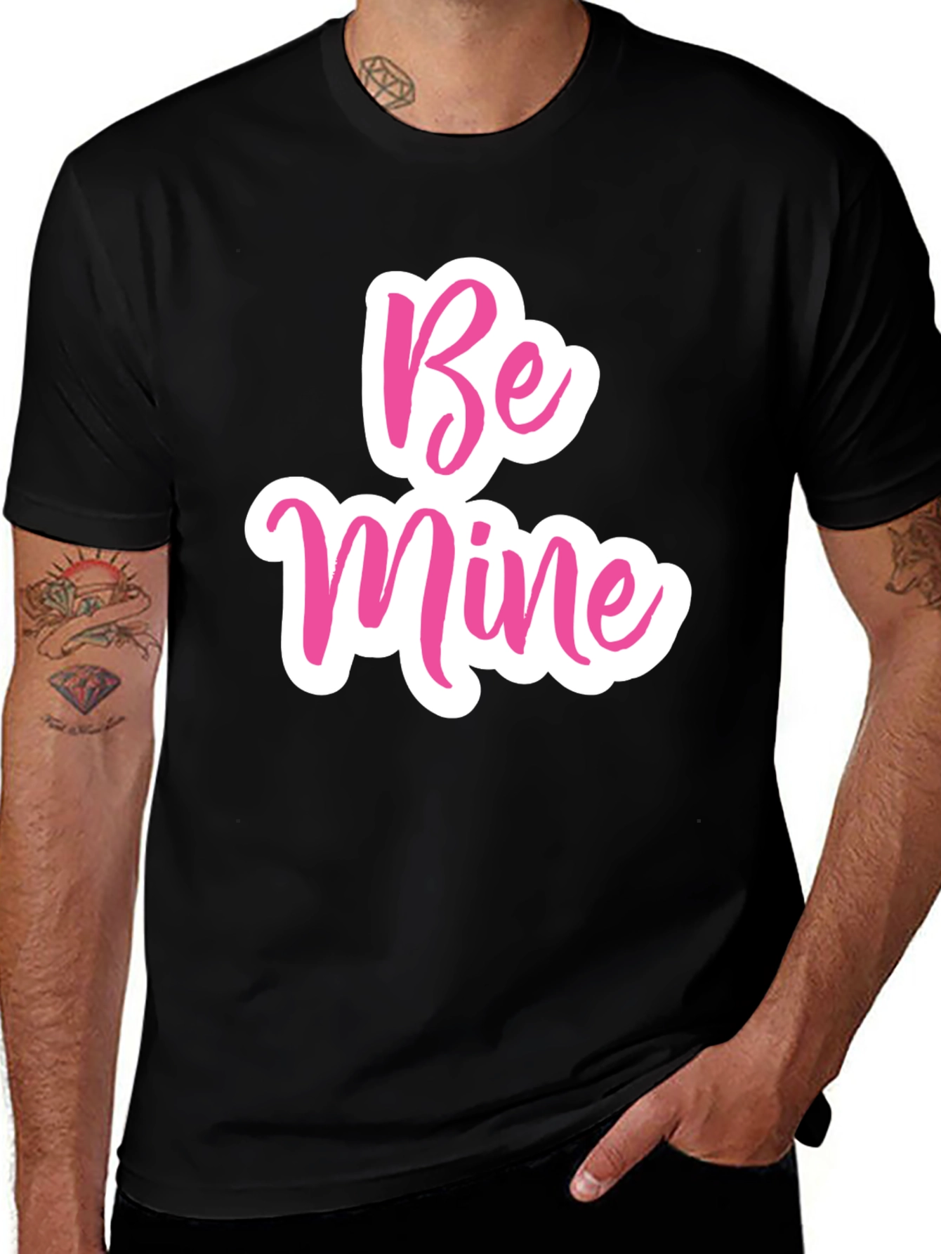 Variant 27 of Be Mine Valentine's Day Graphic T-Shirt