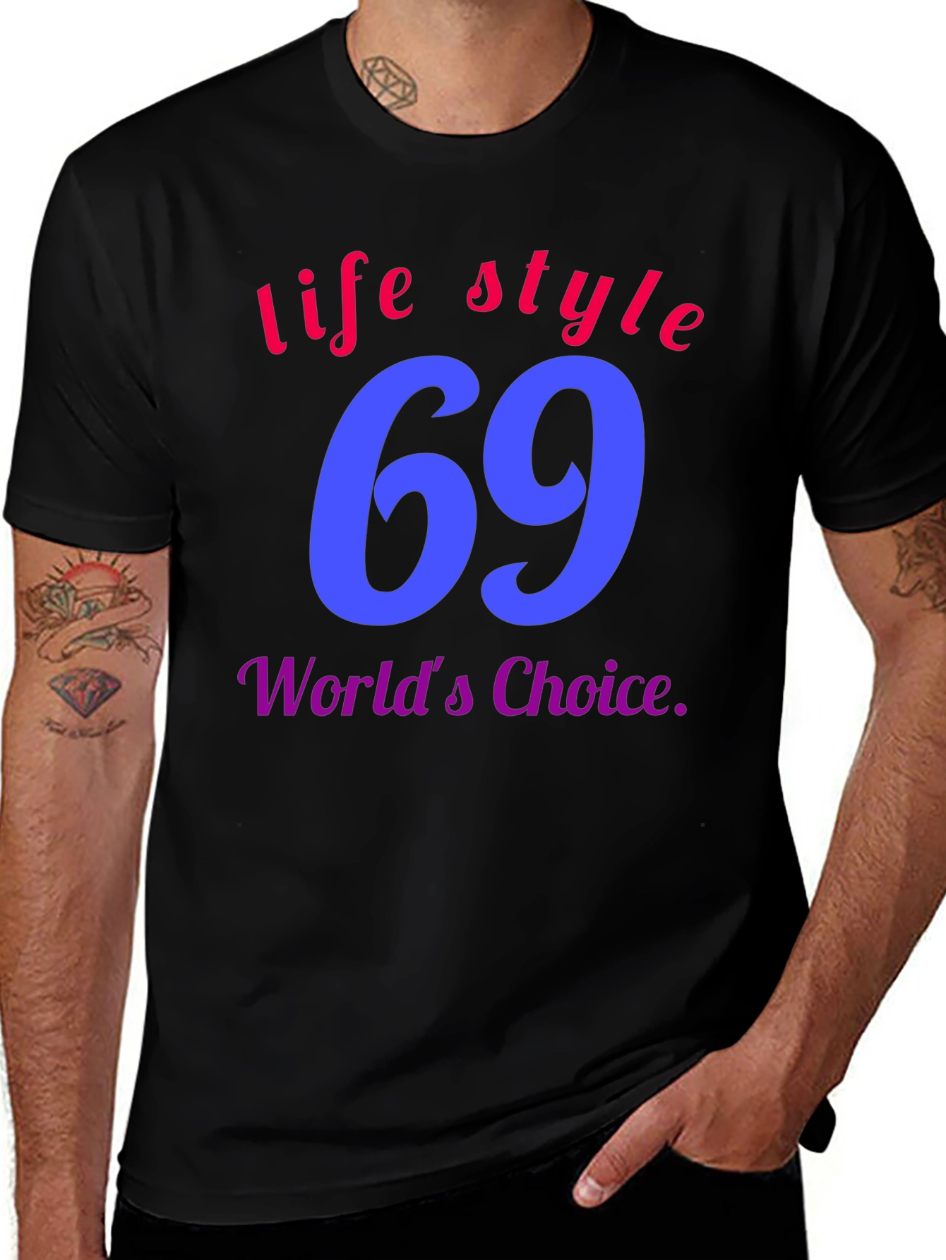 Variant 6 of Lifestyle 69 T-Shirt - World's Choice