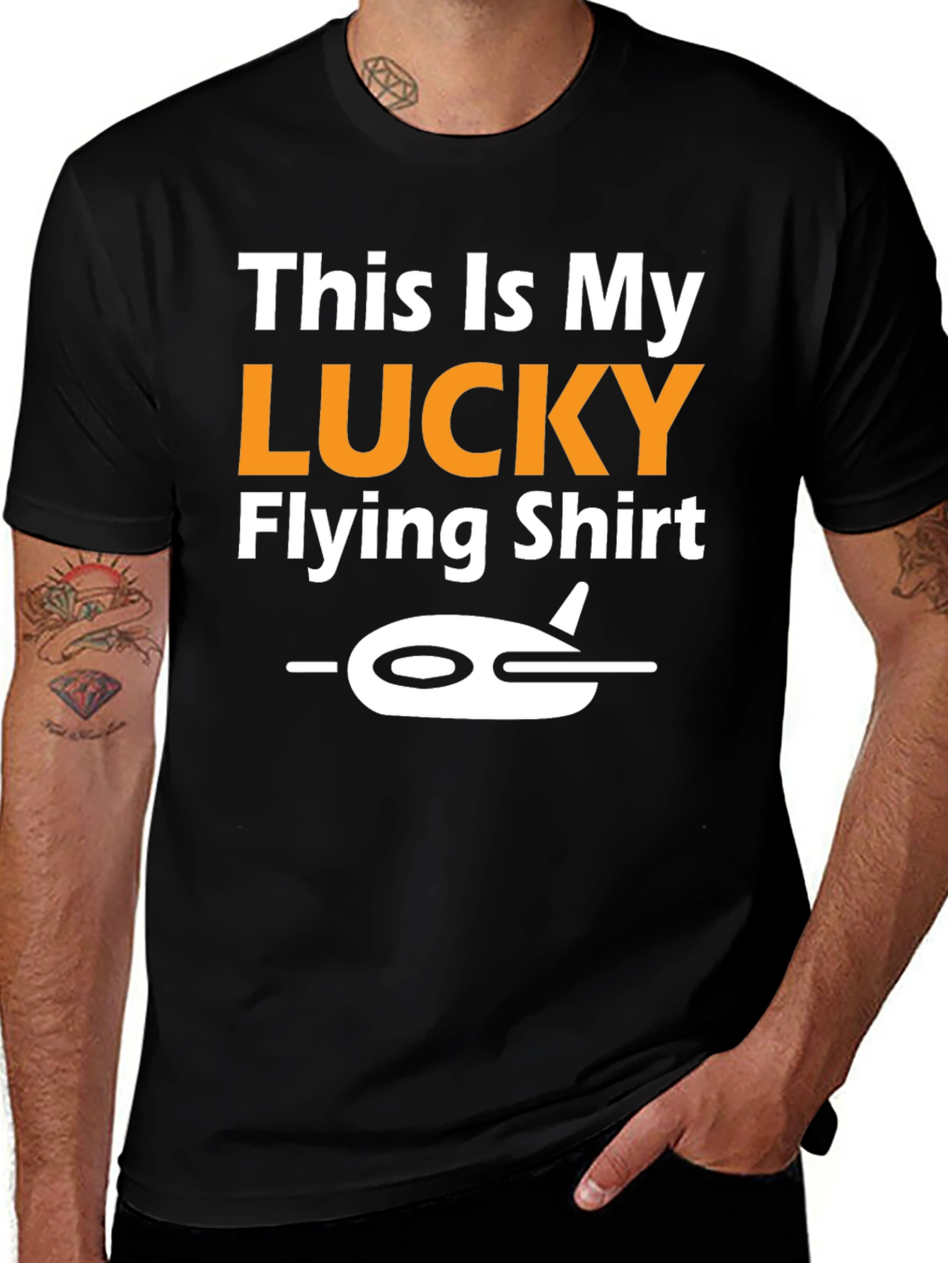 Lucky Flying Disc Golf Shirt