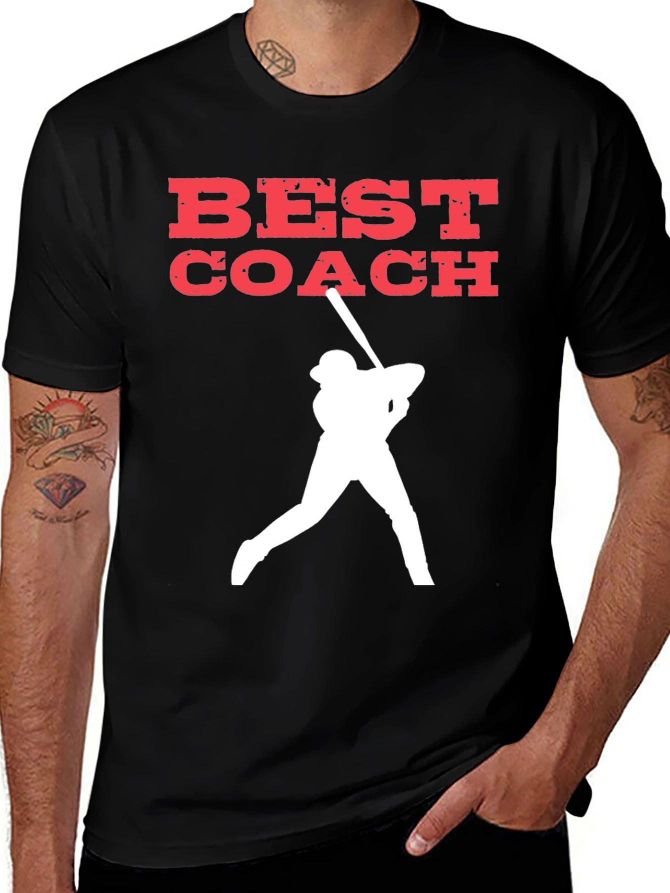Variant 22 of Best Coach Baseball T-Shirt