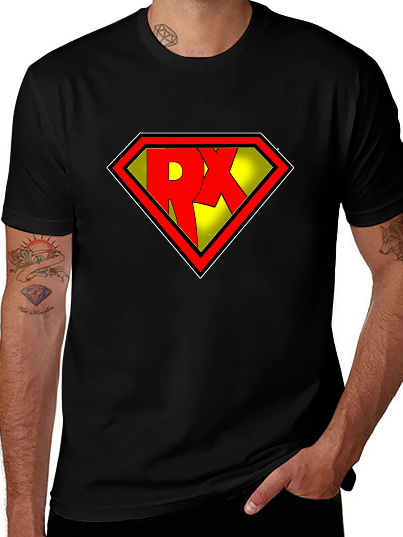 RX Superhero Style T-Shirt - Bold & Stylish