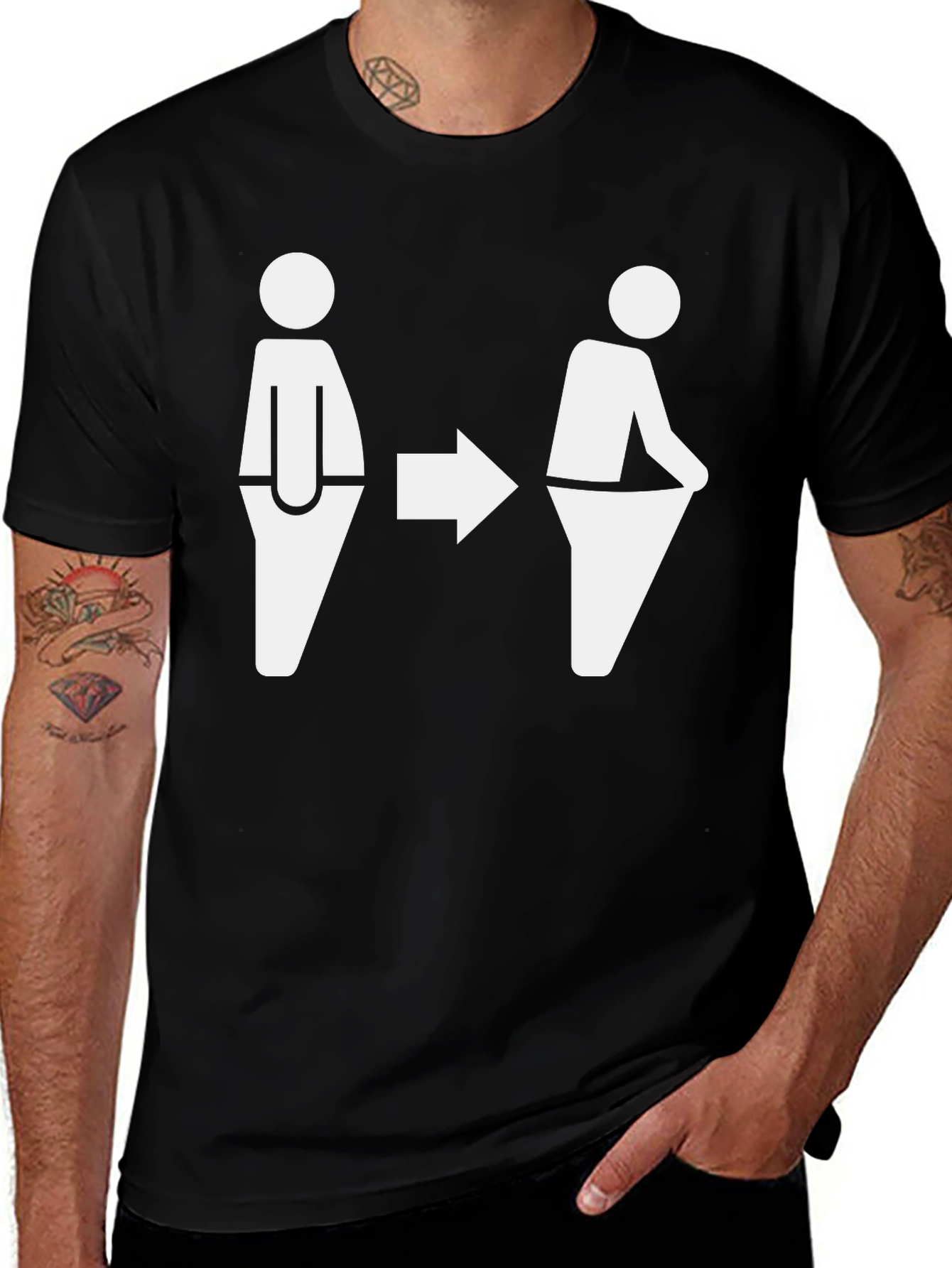 Variant 14 of Weight Loss Transformation T-Shirt