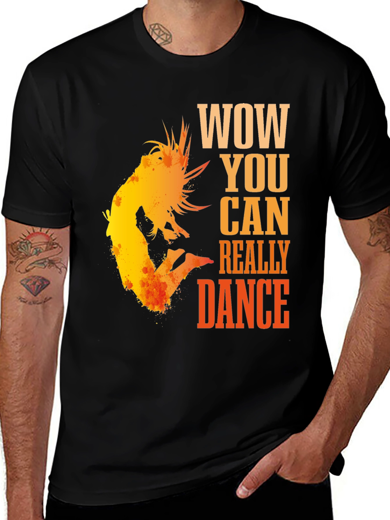 WOW You Can Dance T-Shirt - Stylish Graphic Tee
