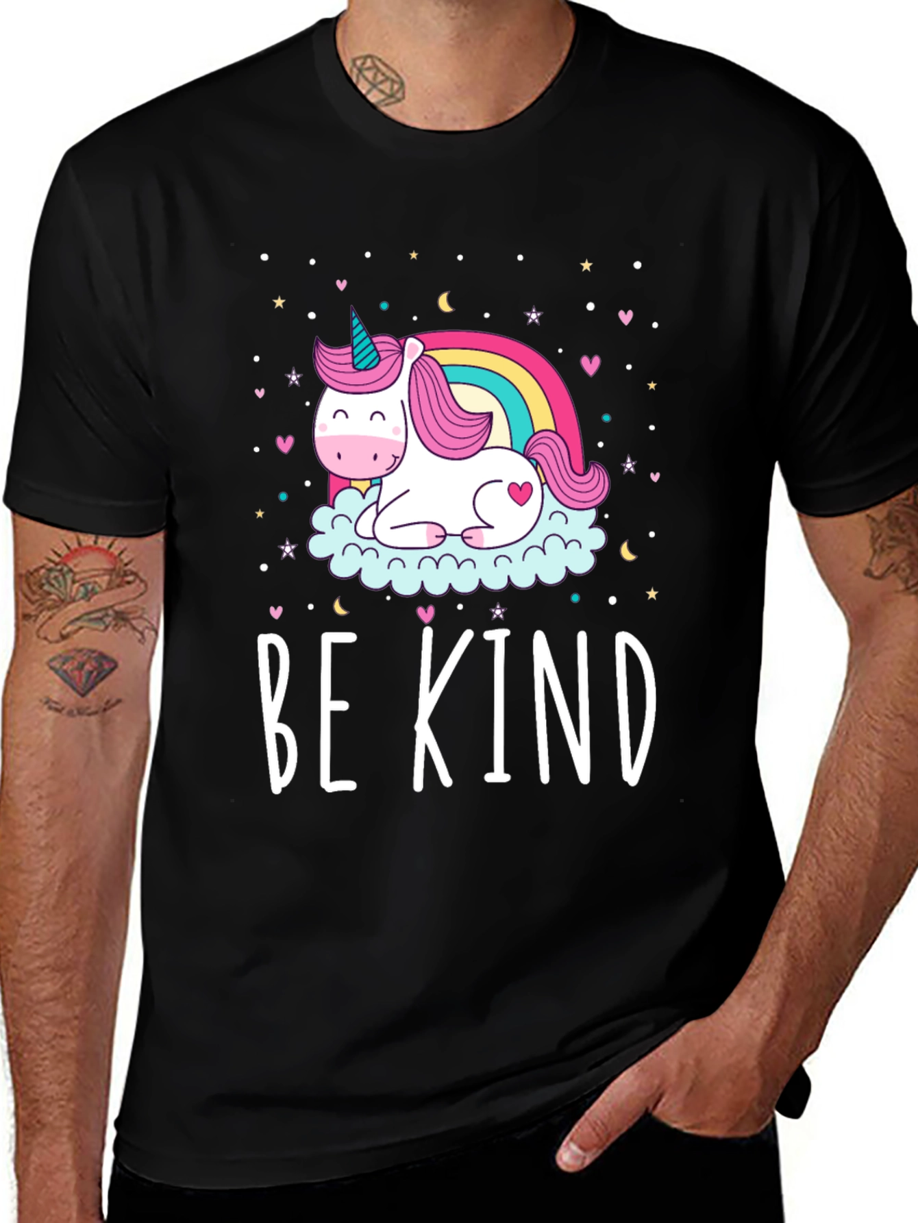 Variant 2 of Be Kind Unicorn T-Shirt