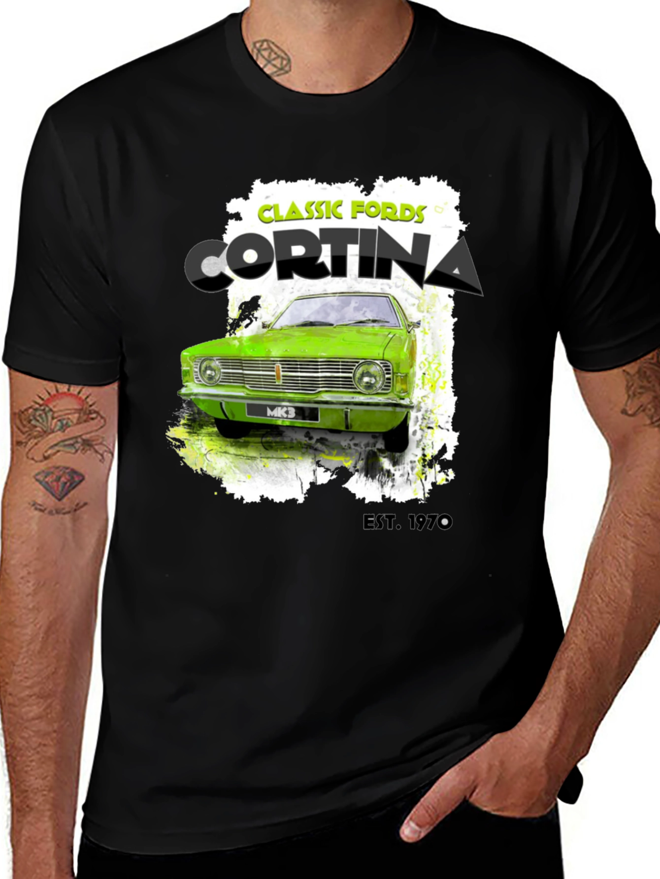 Classic Ford Cortina T-Shirt - Est. 1970