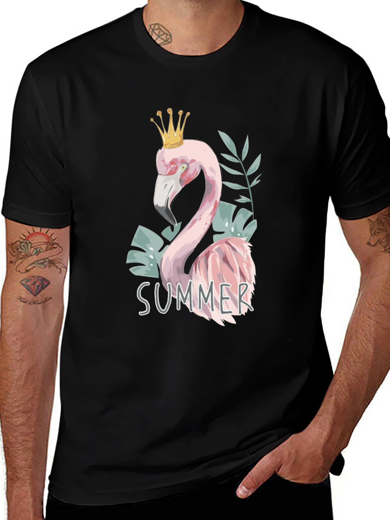 Variant 15 of Summer Flamingo Tee