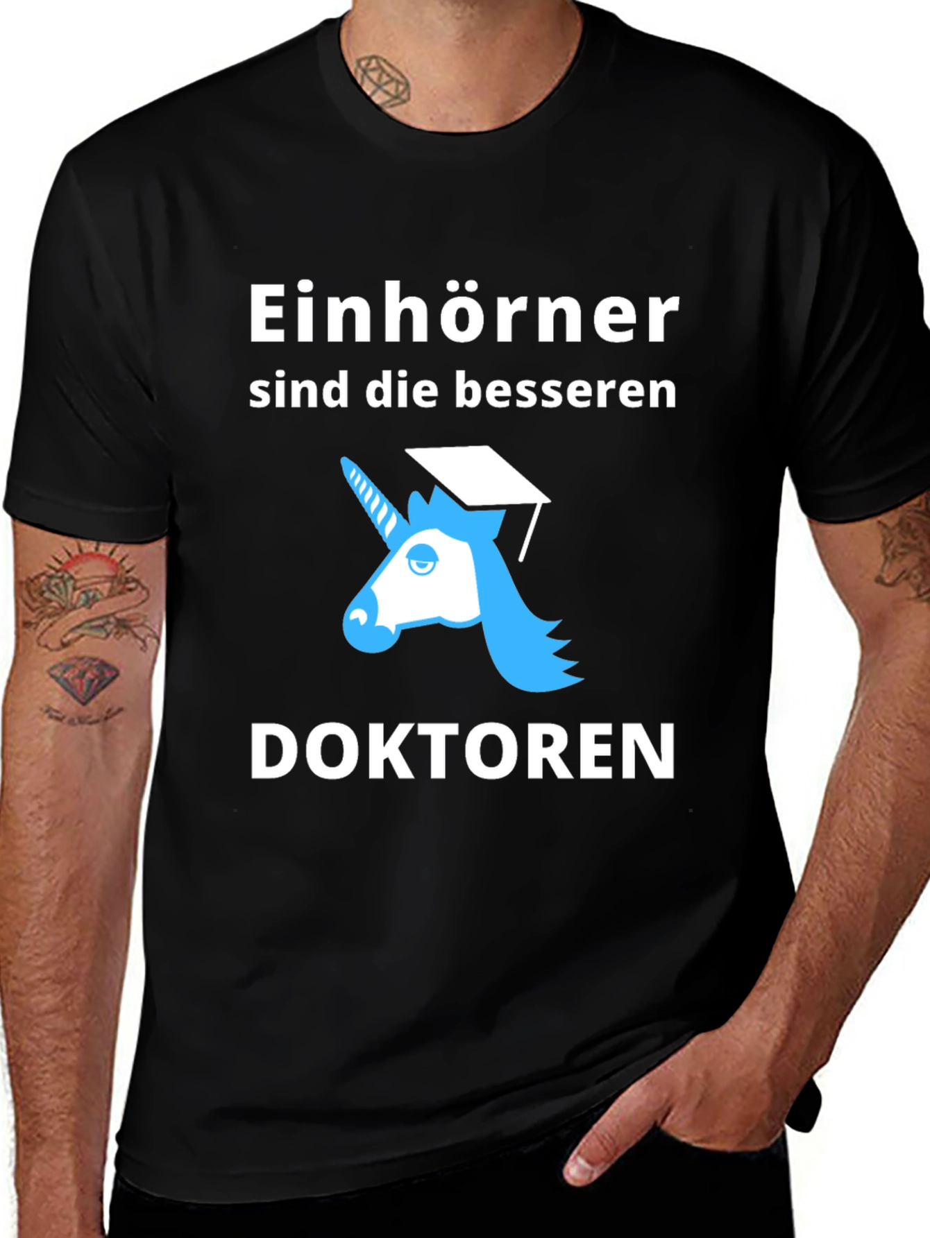 Variant 27 of Unicorn Doctors T-Shirt - Funny PhD Graduation Gift