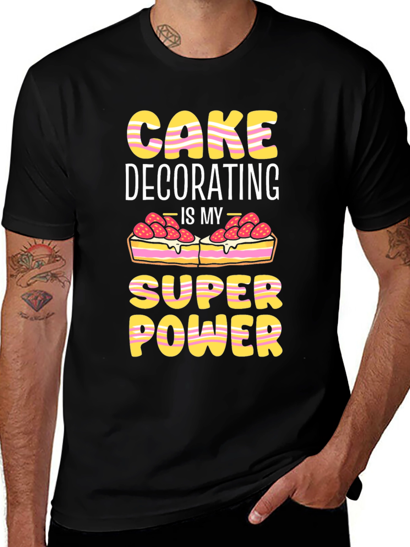 Variant 17 of Cake Decorating Super Power Tee