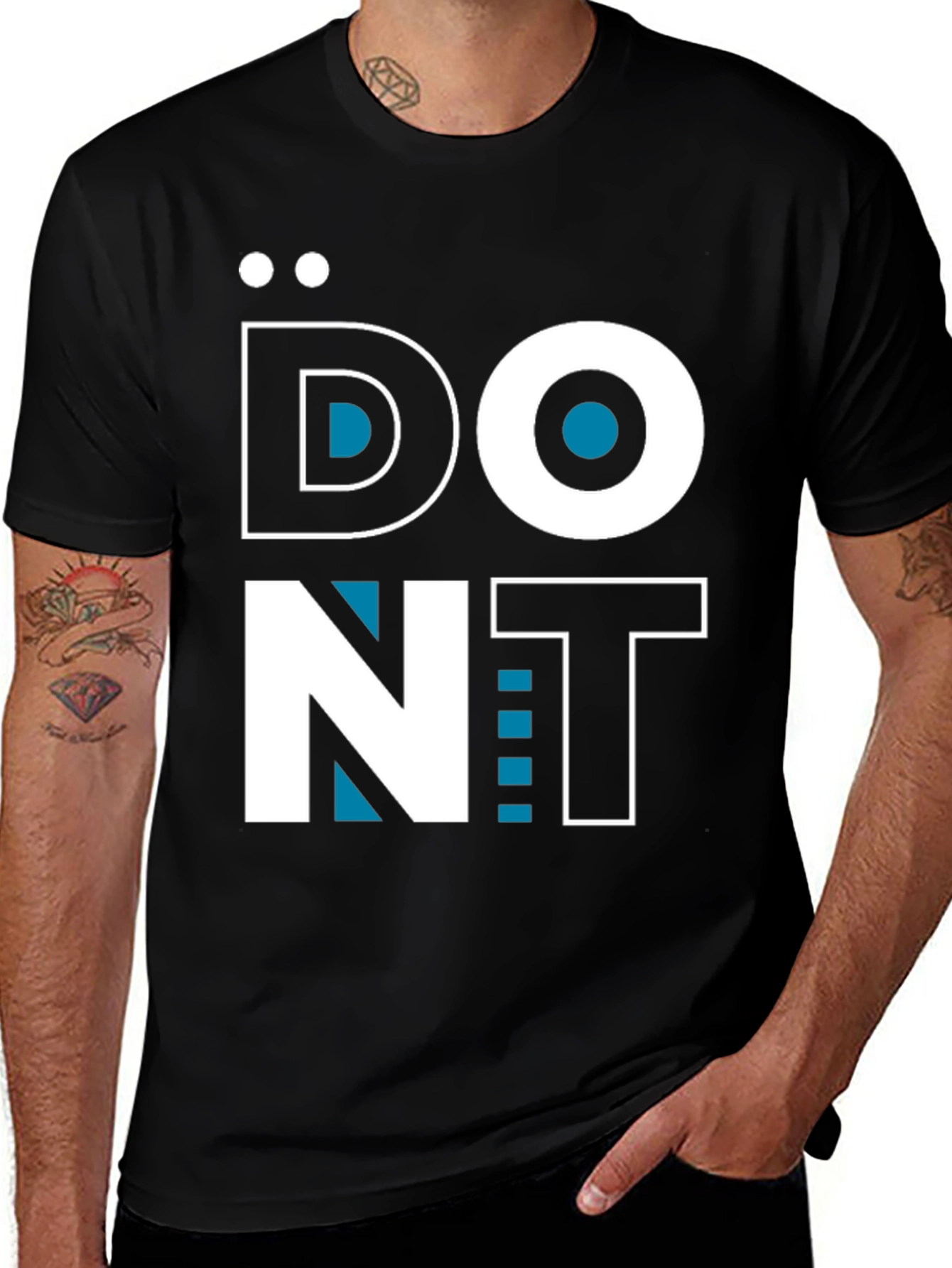 Variant 27 of Don't Black T-Shirt