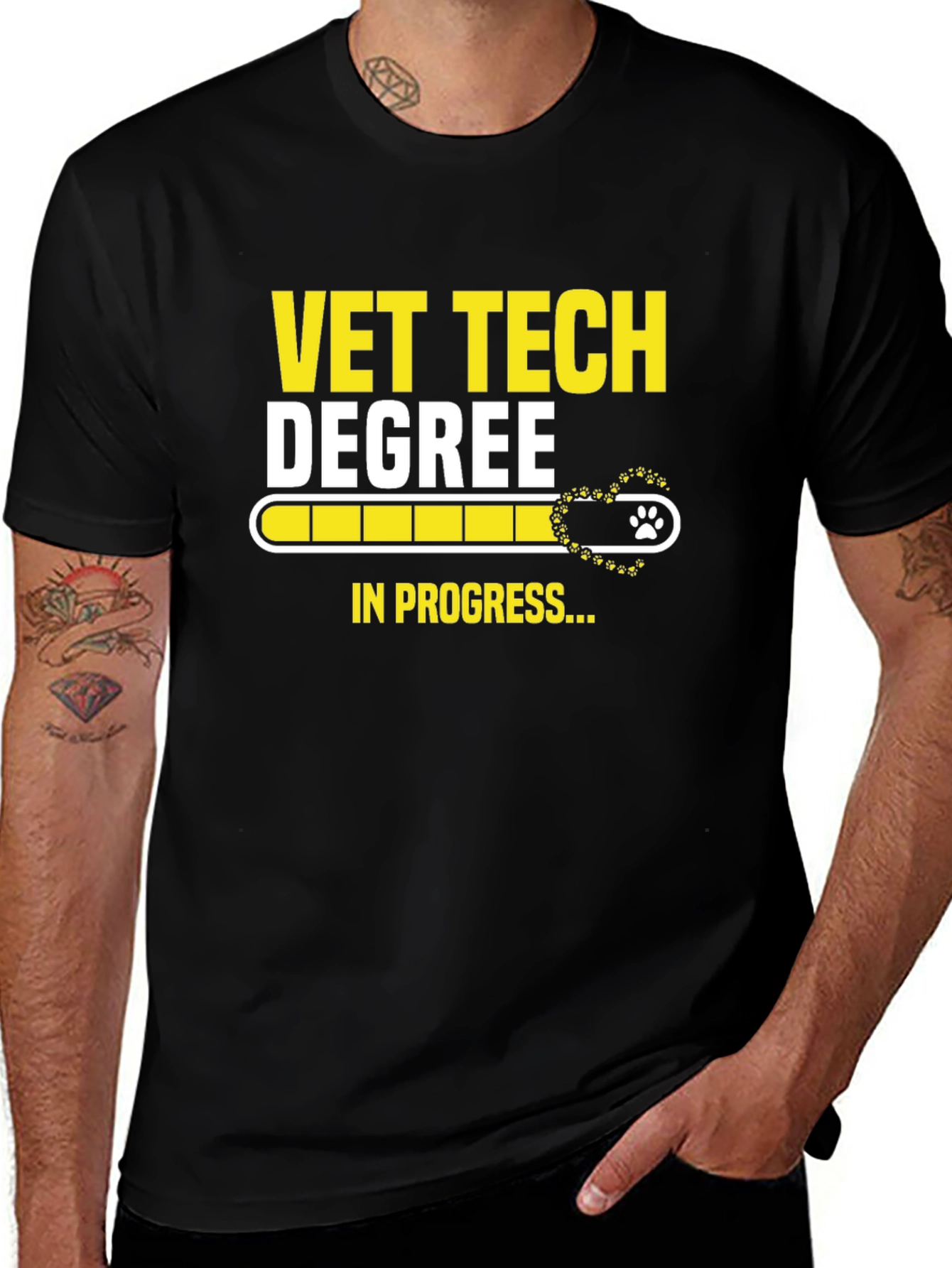 Variant 5 of Vet Tech Degree In Progress T-Shirt