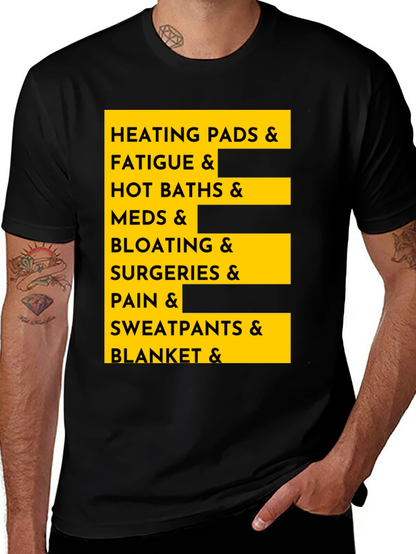 Variant 27 of Heating Pads & Comfort T-Shirt