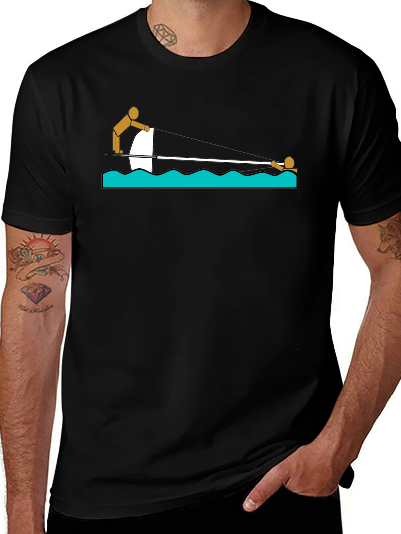 Water Ski T-Shirt - Funny Summer Sport Tee