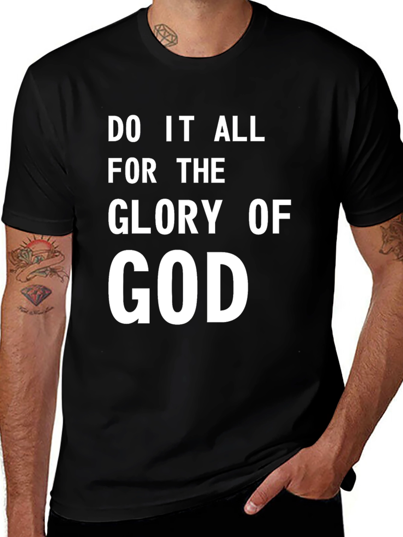 Variant 19 of Glory of God T-Shirt - Religious Apparel