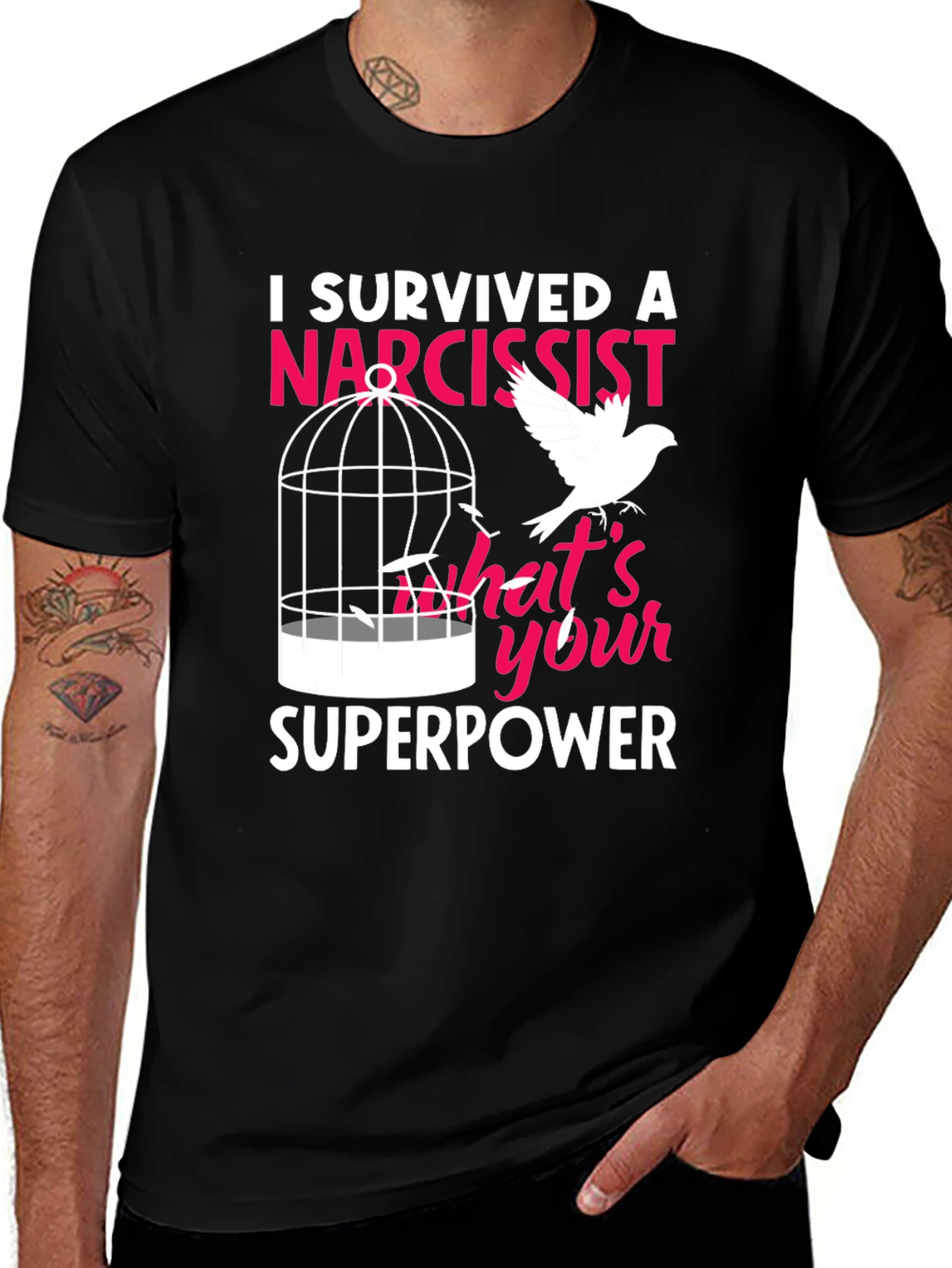 Variant 11 of I Survived a Narcissist T-Shirt