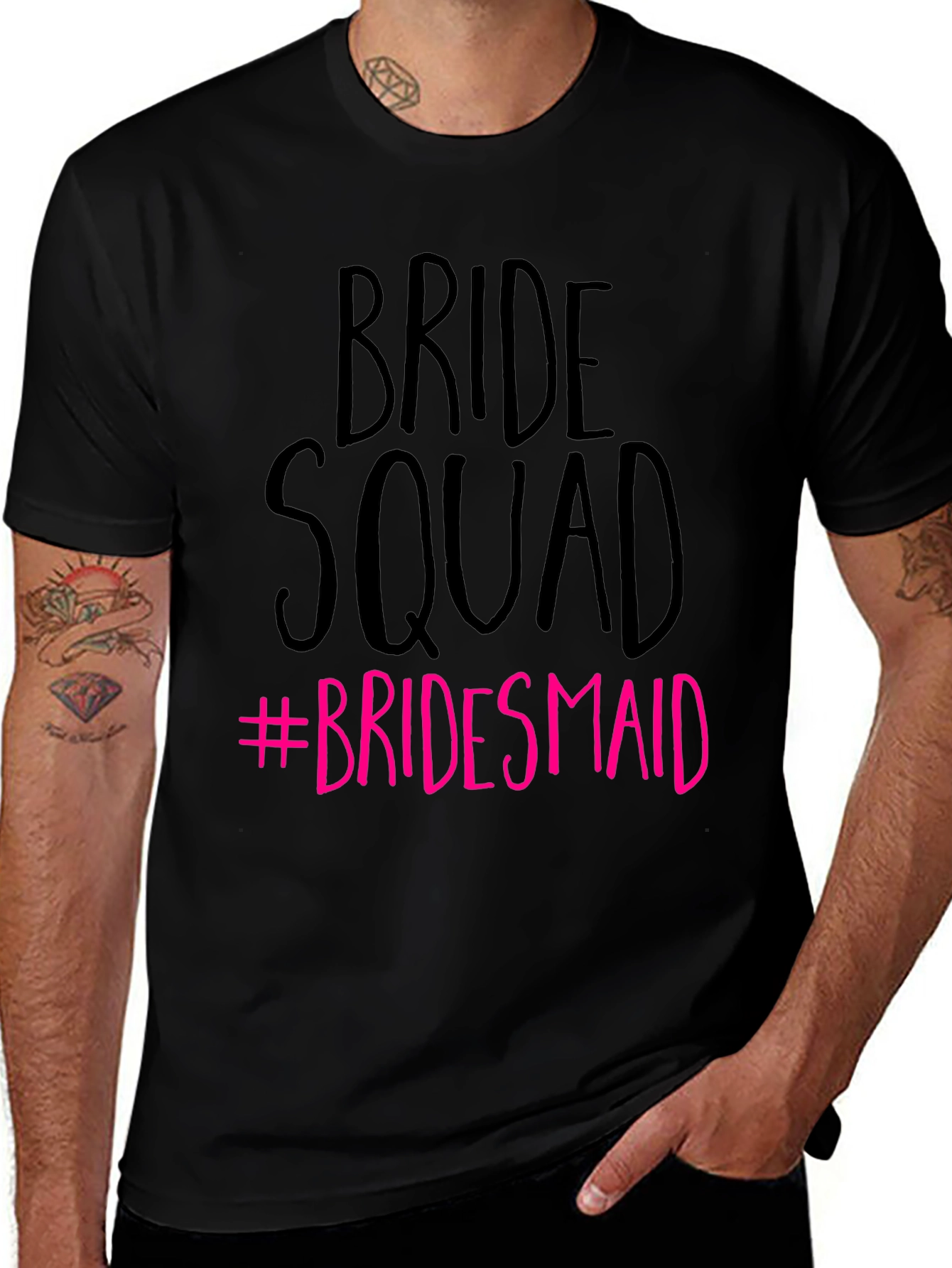 Variant 12 of Bride Squad Bridesmaid T-Shirt