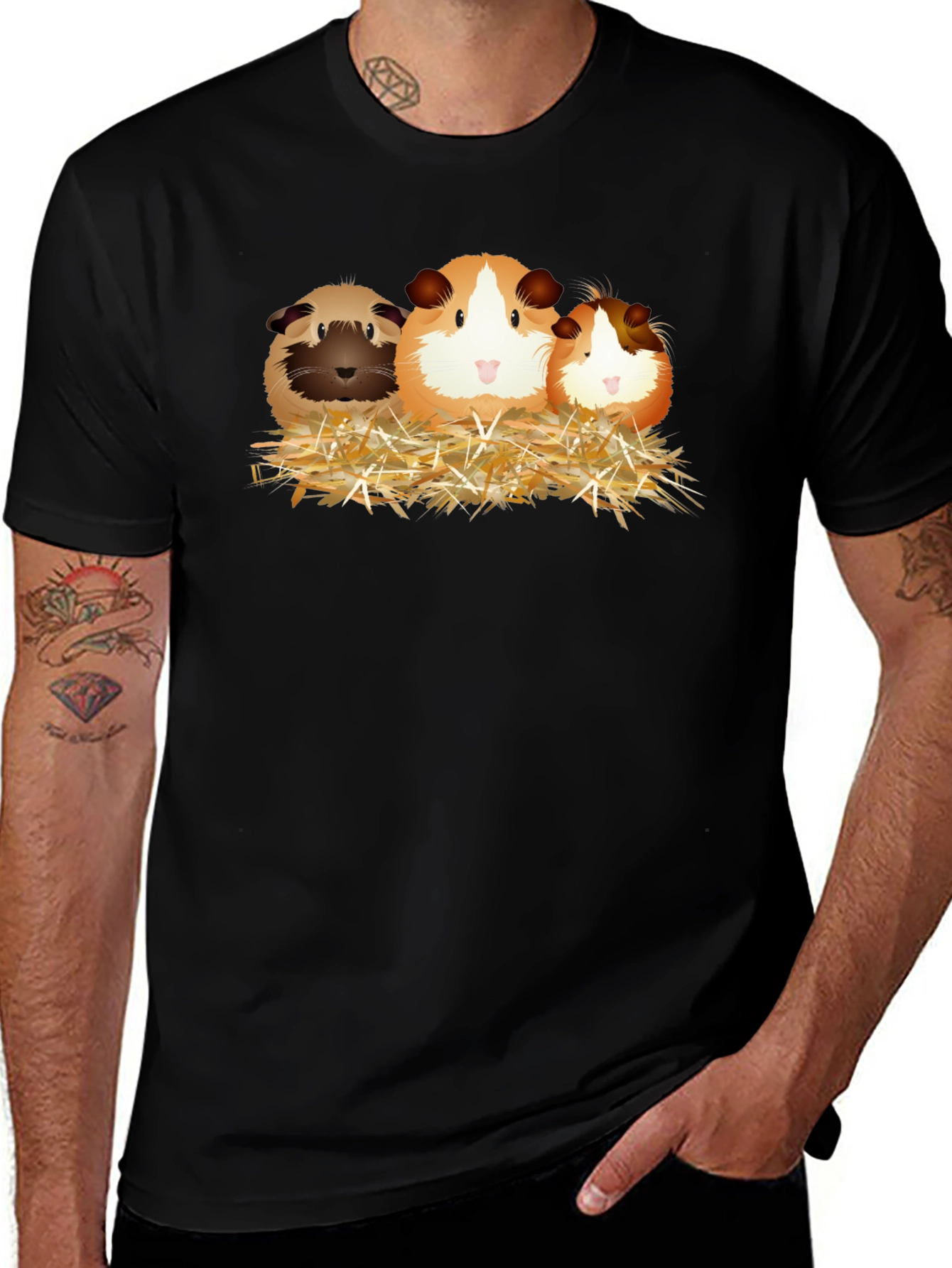 Variant 22 of Guinea Pig Trio T-Shirt
