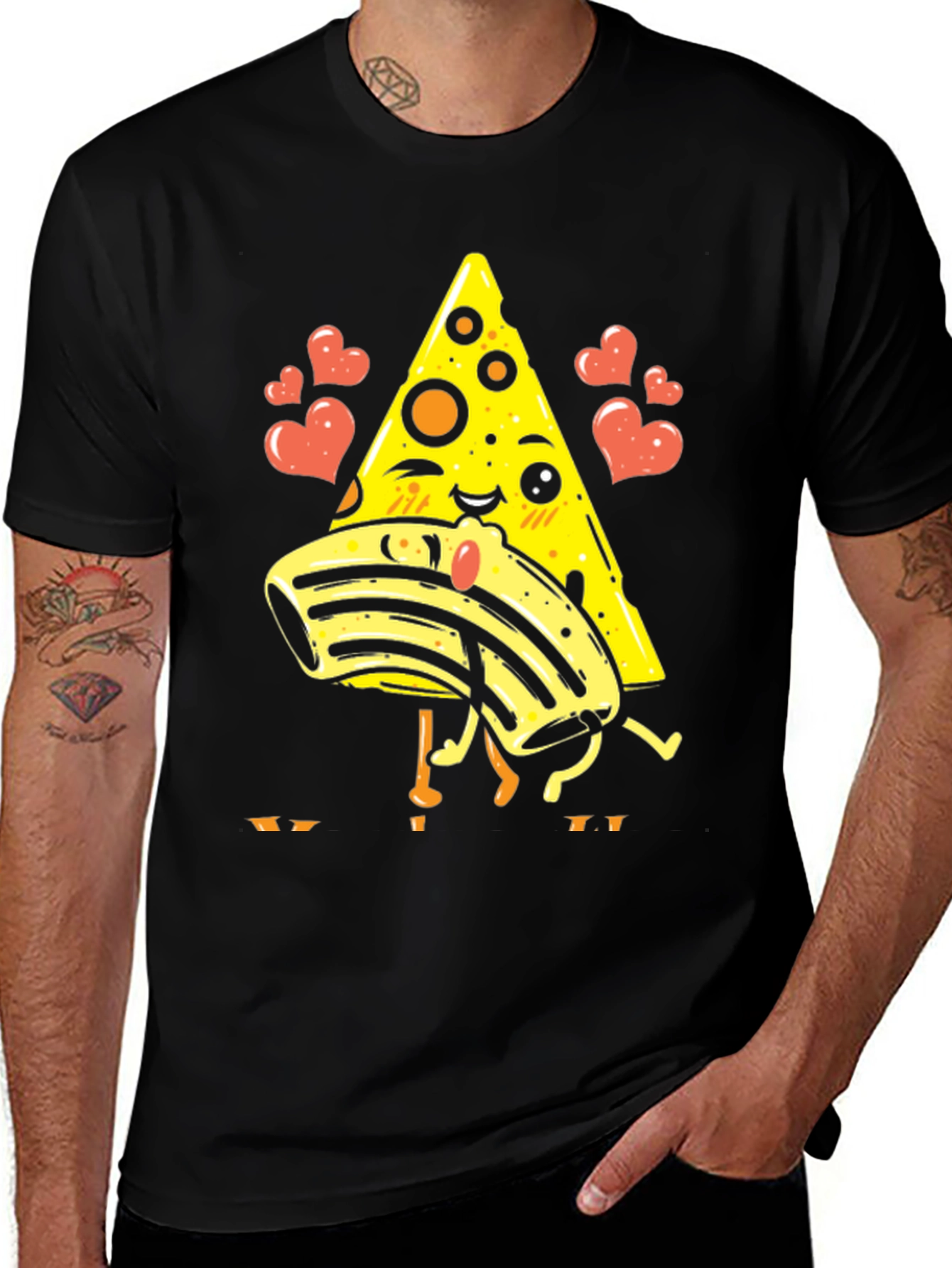 Variant 13 of Pizza and Pasta Lovers T-Shirt