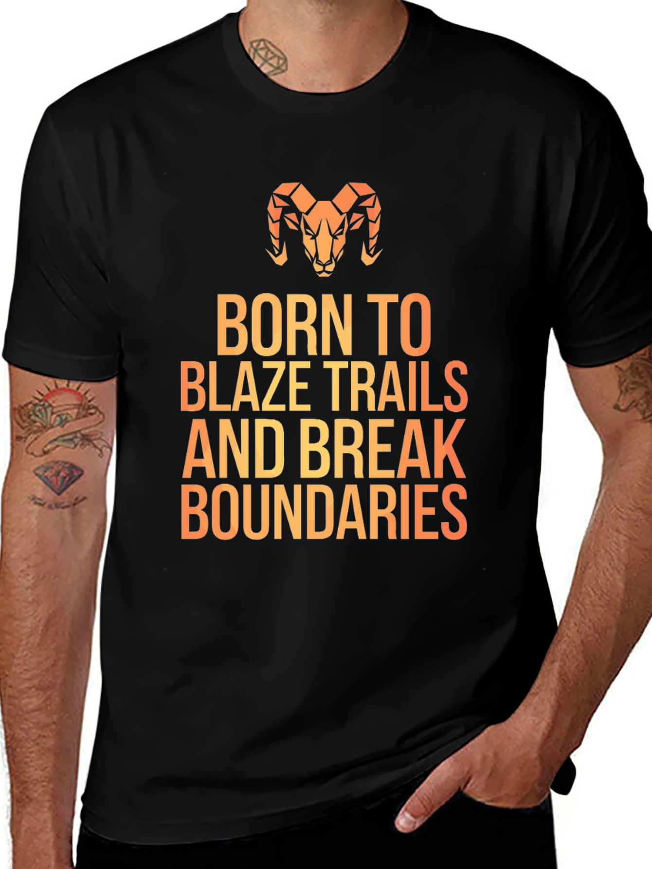 Born to Blaze Trails Graphic Tee