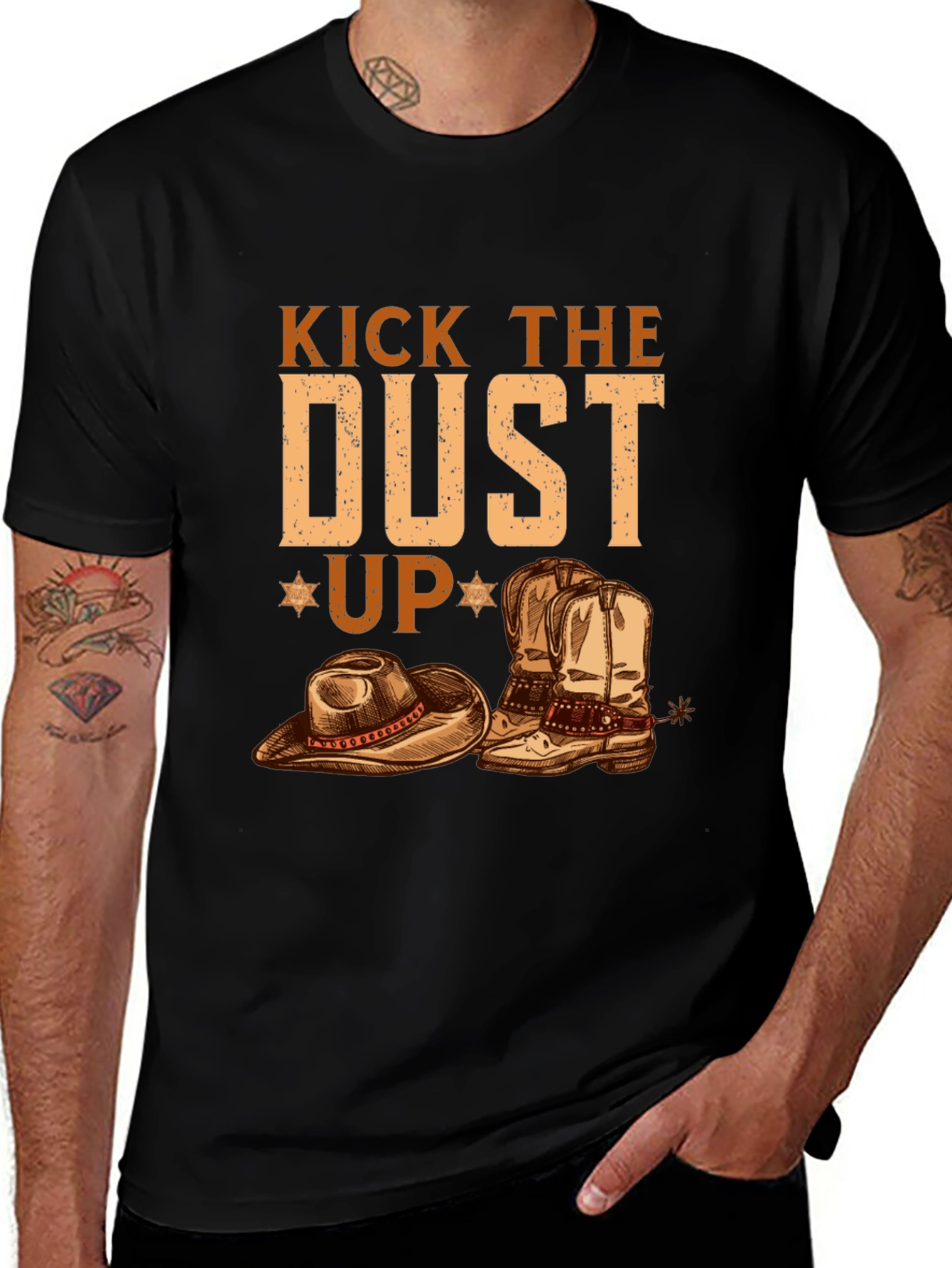 Variant 16 of Kick the Dust Up Cowboy T-Shirt