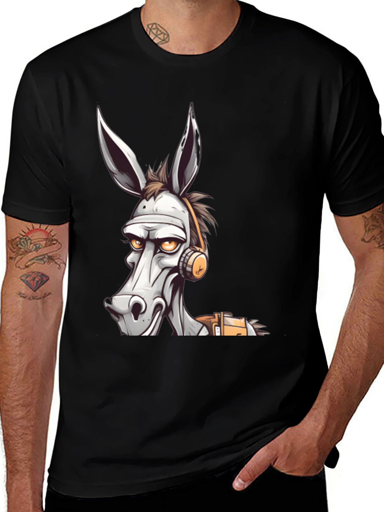 Variant 22 of Cartoon Donkey T-Shirt