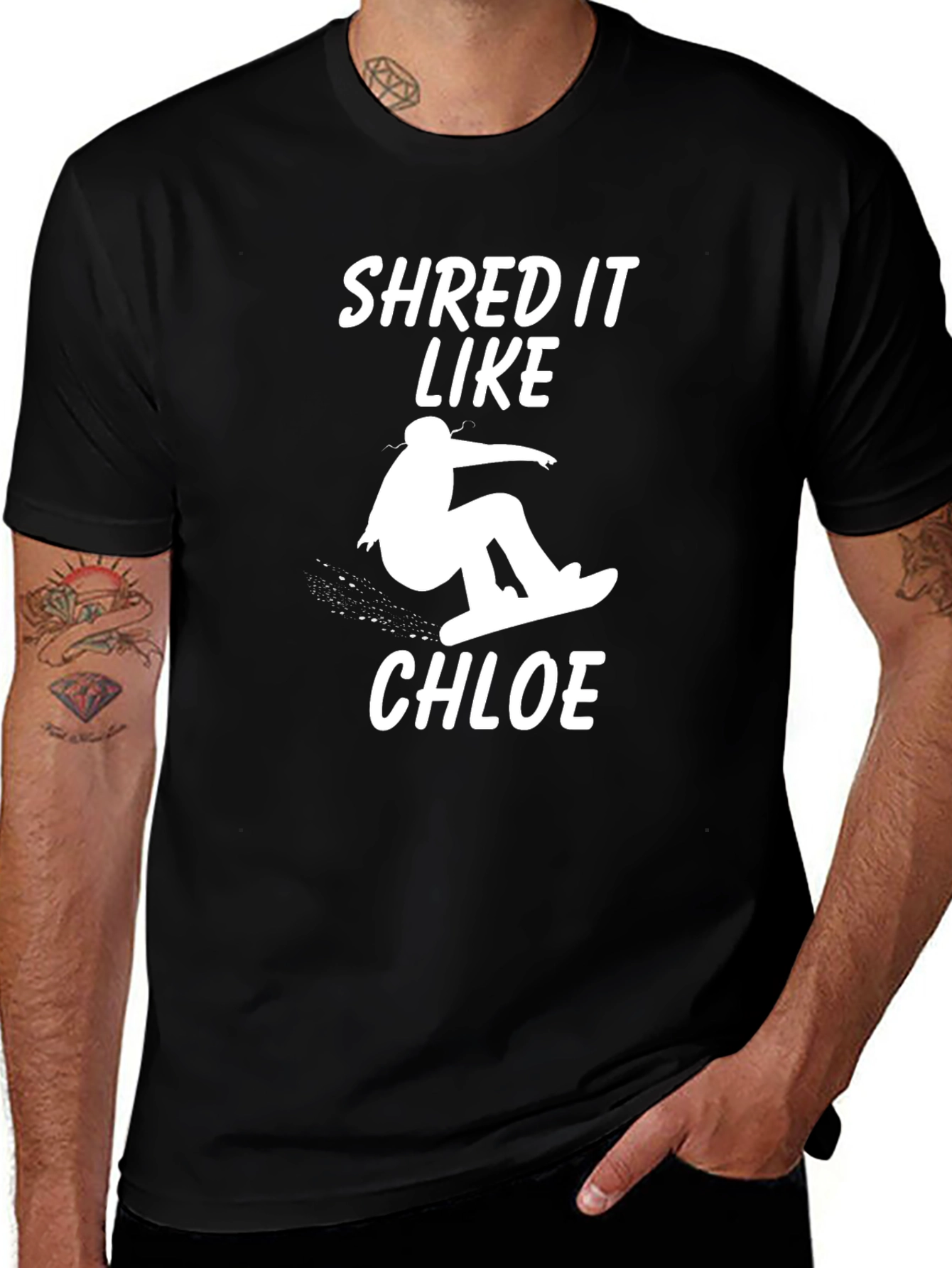 Variant 14 of Shred It Like Chloe T-Shirt