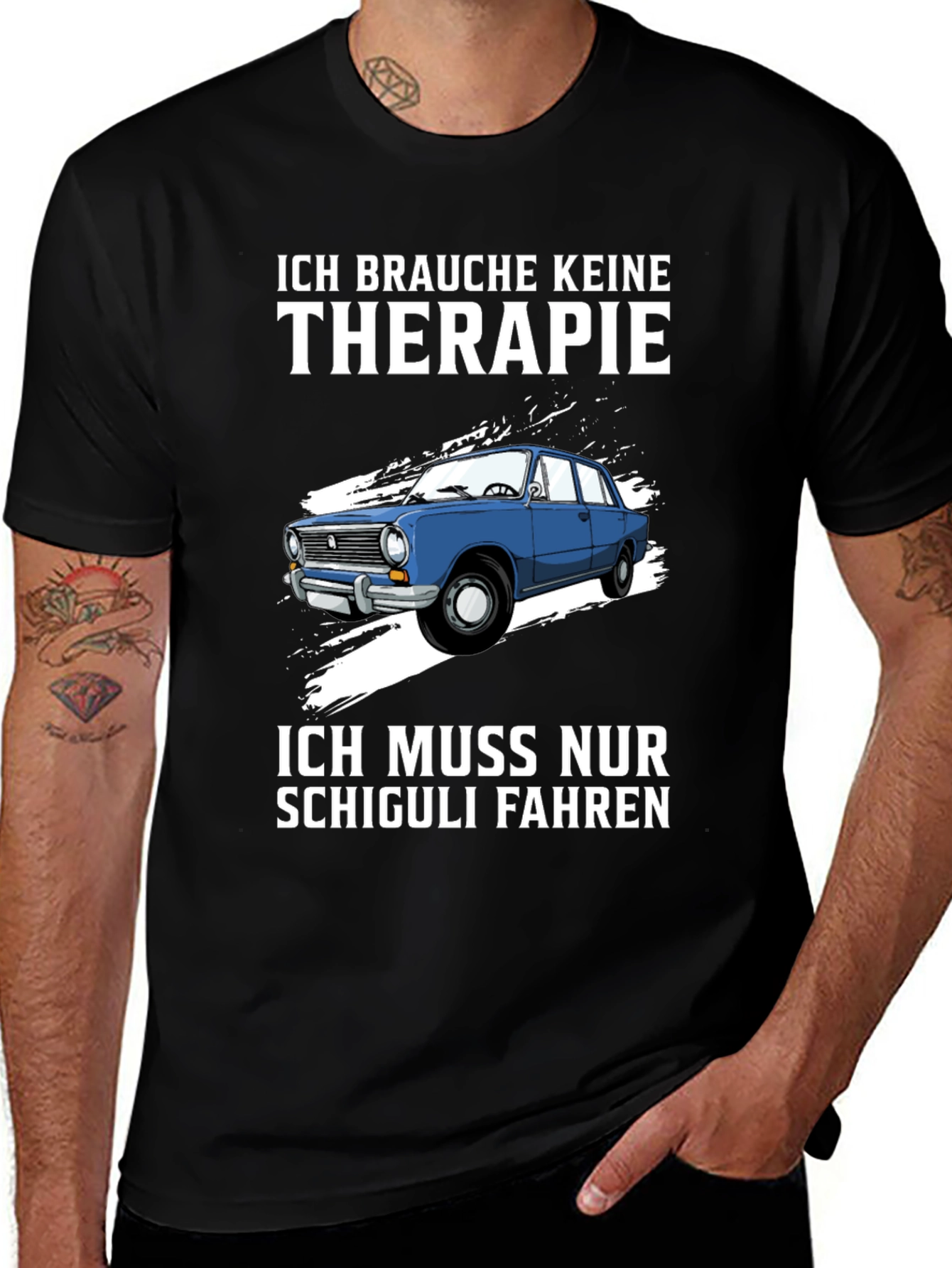 Variant 19 of Ich Brauche Keine Therapie T-Shirt