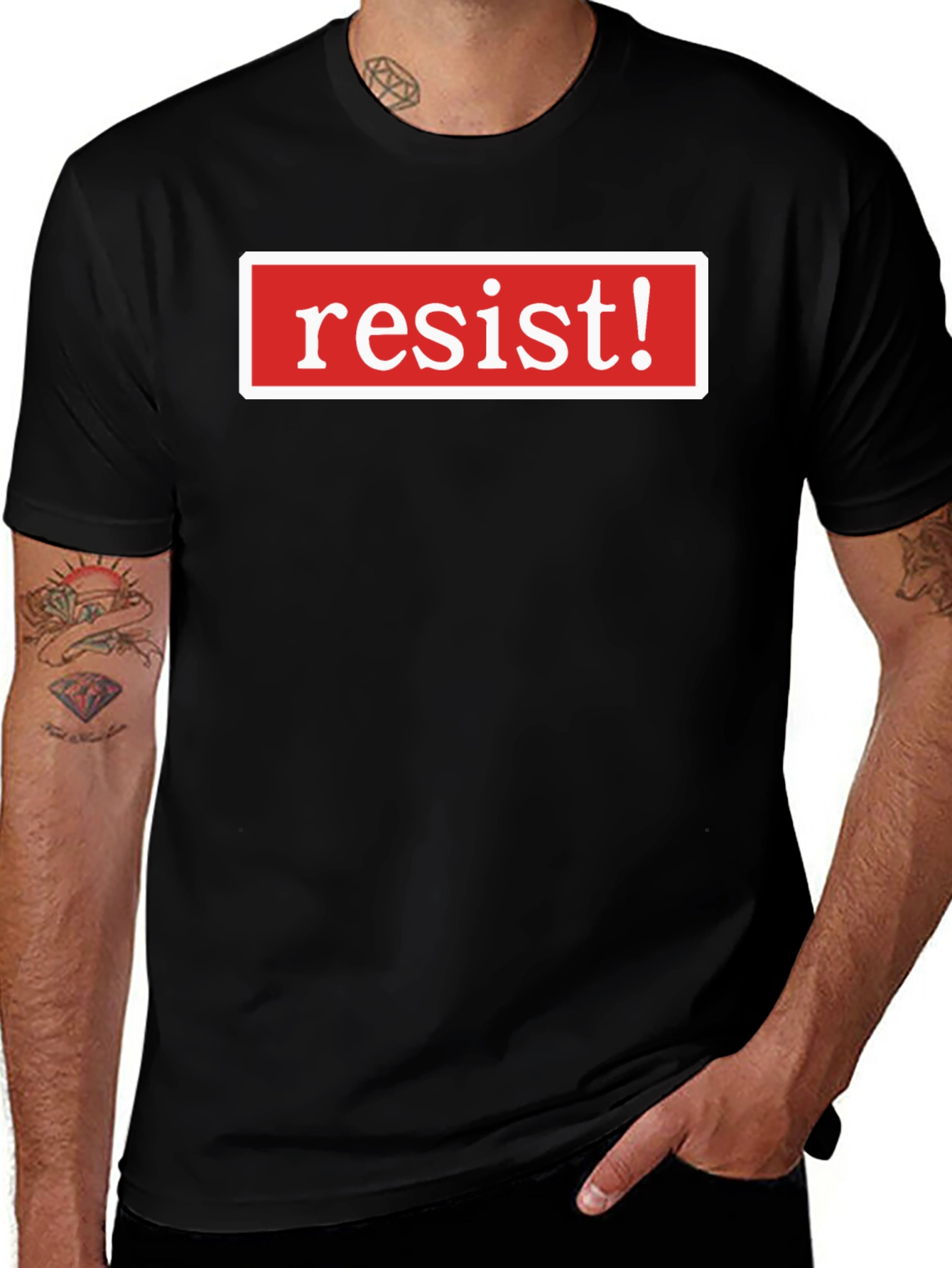 Variant 3 of Resist! Graphic Tee - Bold Statement Shirt