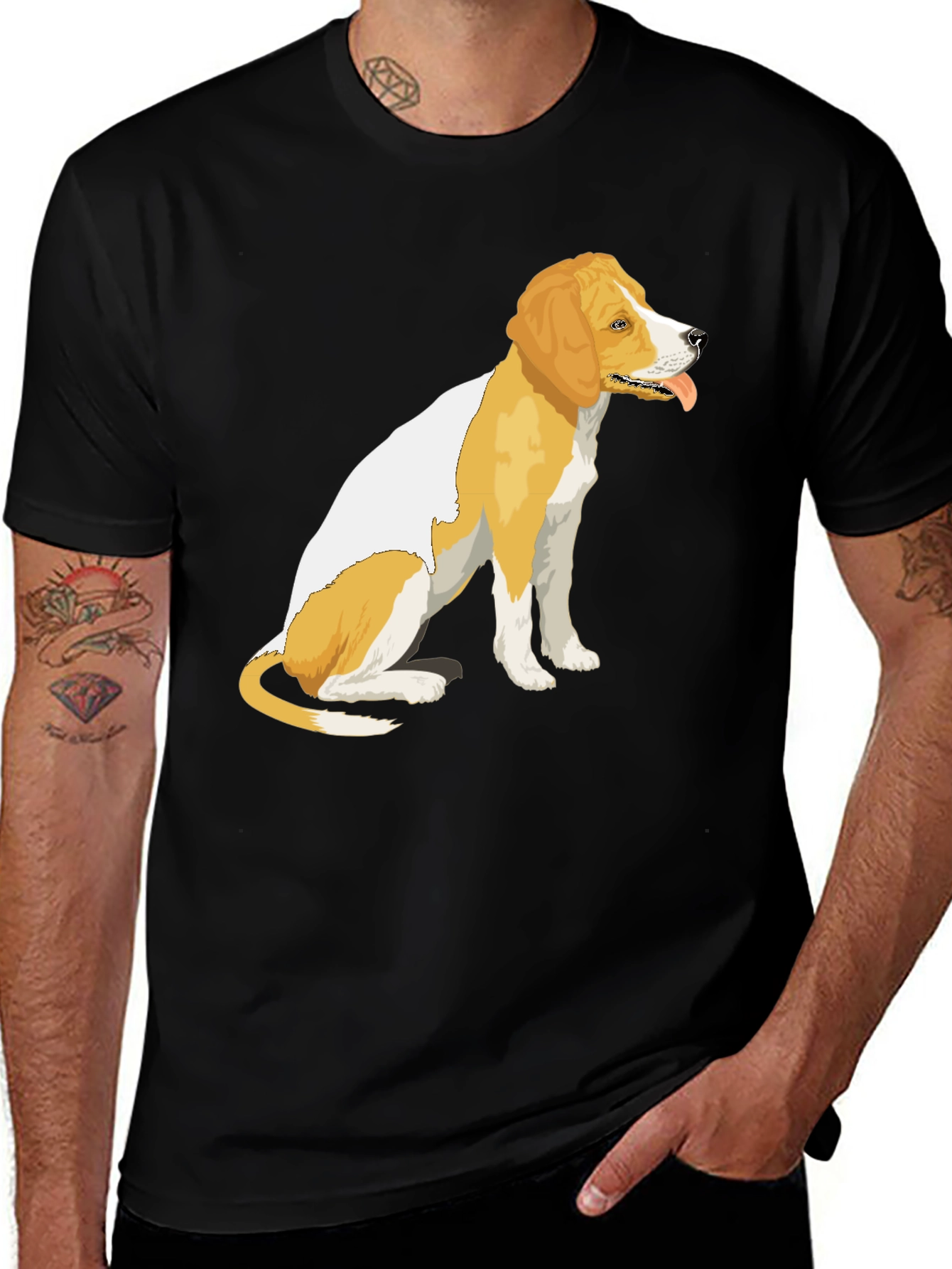 Variant 7 of Dog Graphic Tee - Unique Animal Lover T-Shirt