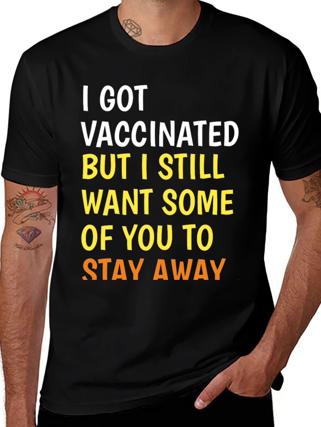 Variant 26 of Vaccinated Humor Graphic Tee