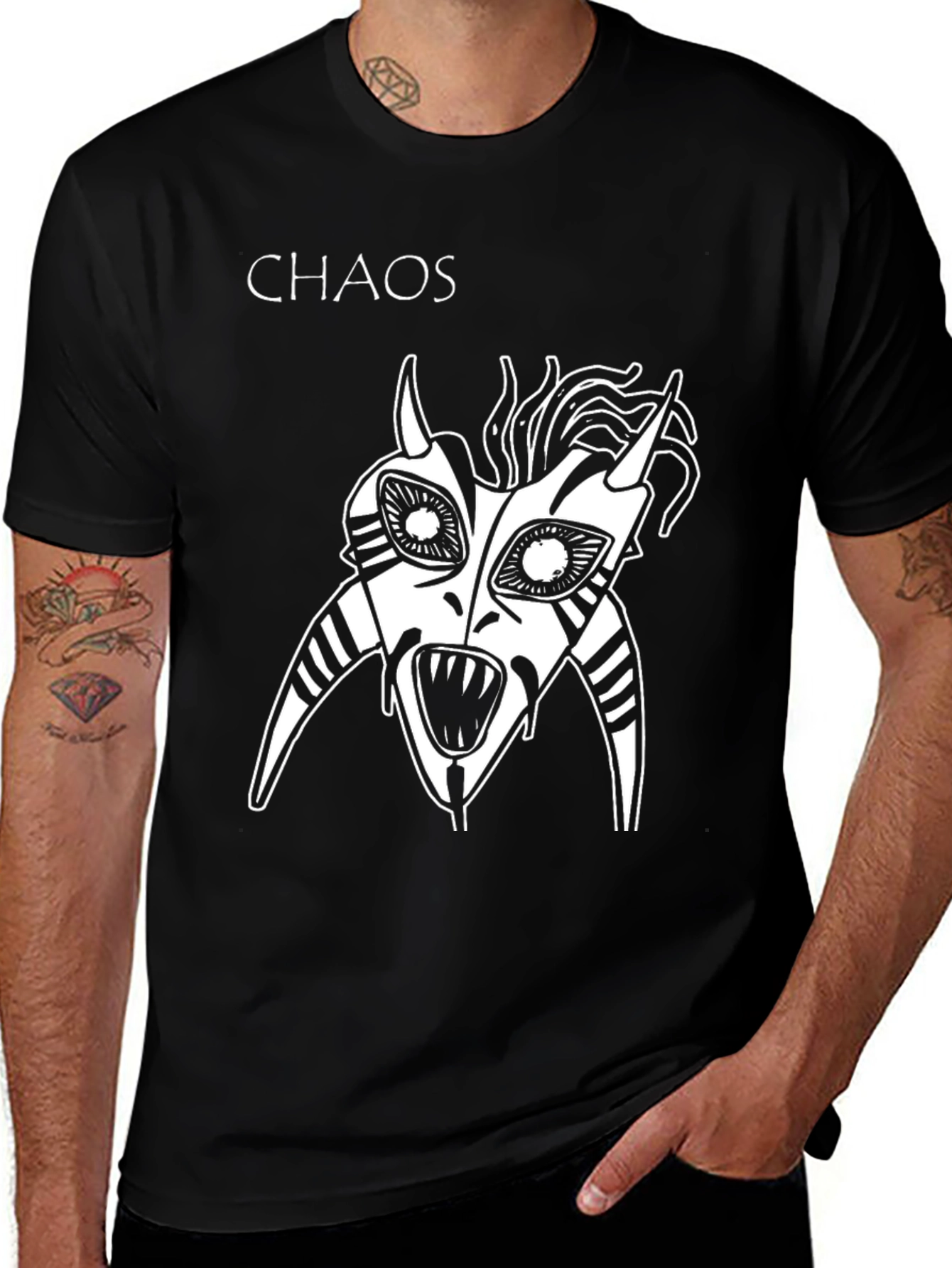 Variant 13 of Chaos Graphic T-Shirt - Unique Design
