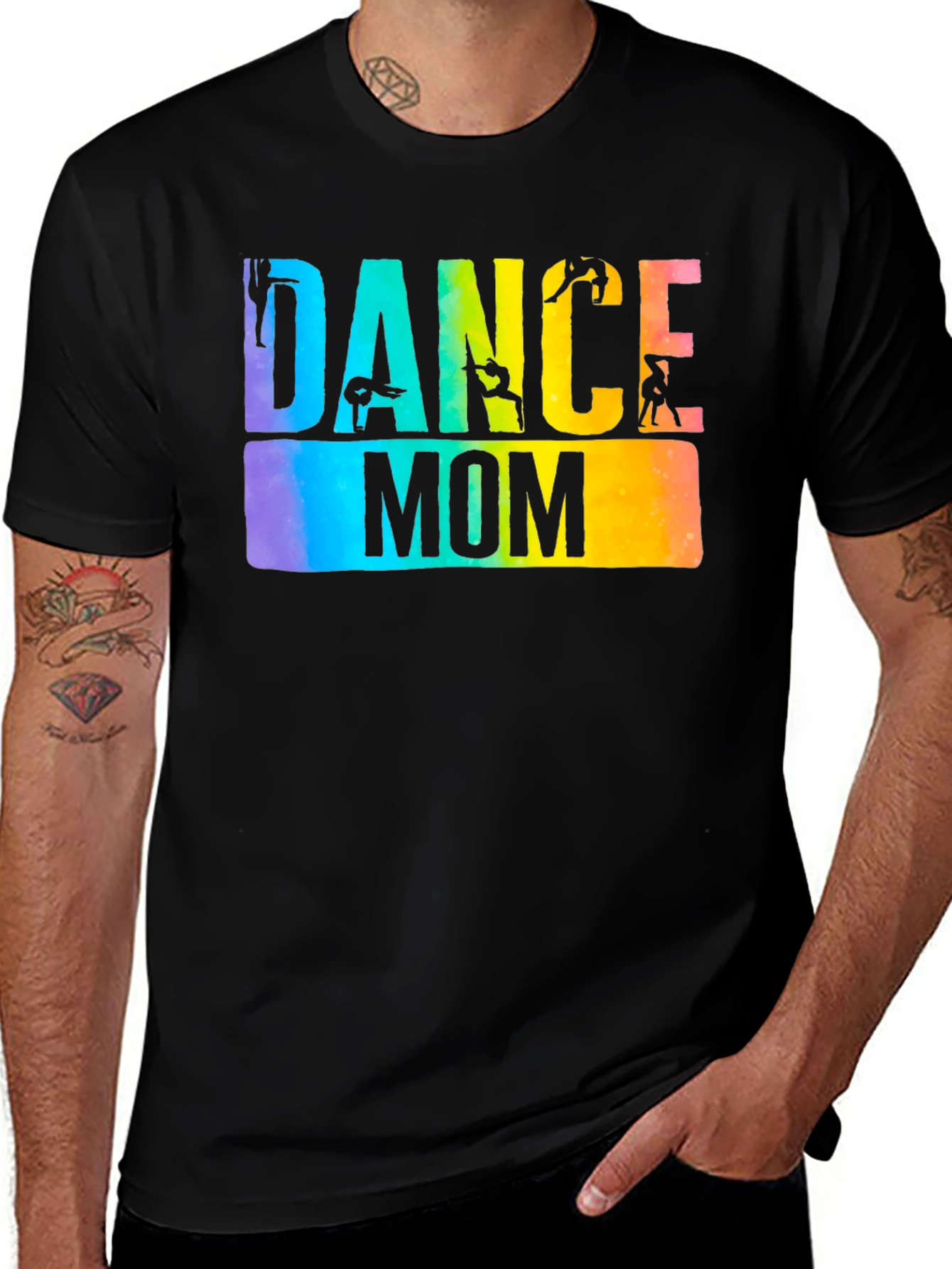 Variant 4 of Dance Mom T-Shirt Colorful Graphic Tee