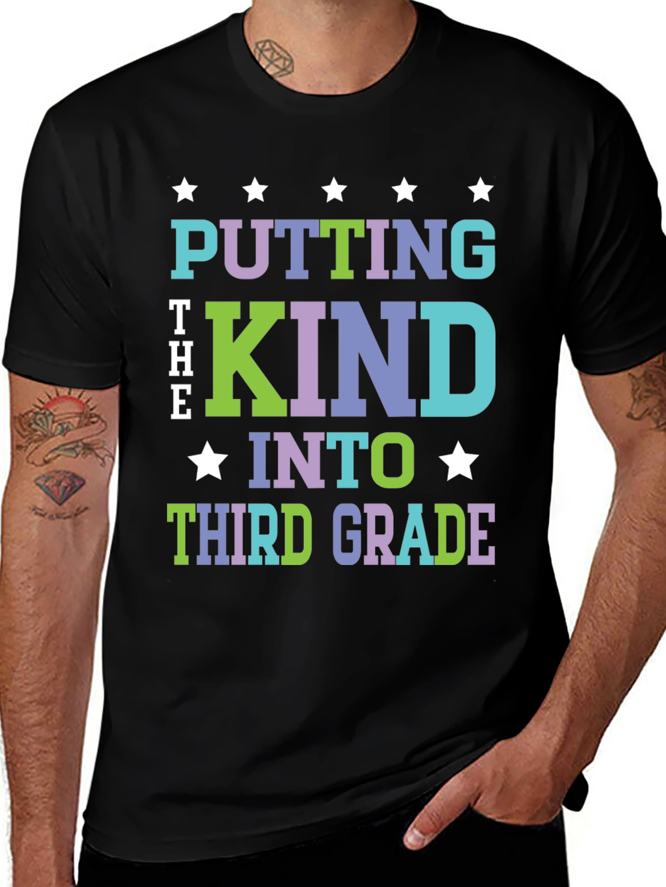 Variant 14 of Putting The Kind Into Third Grade T-Shirt