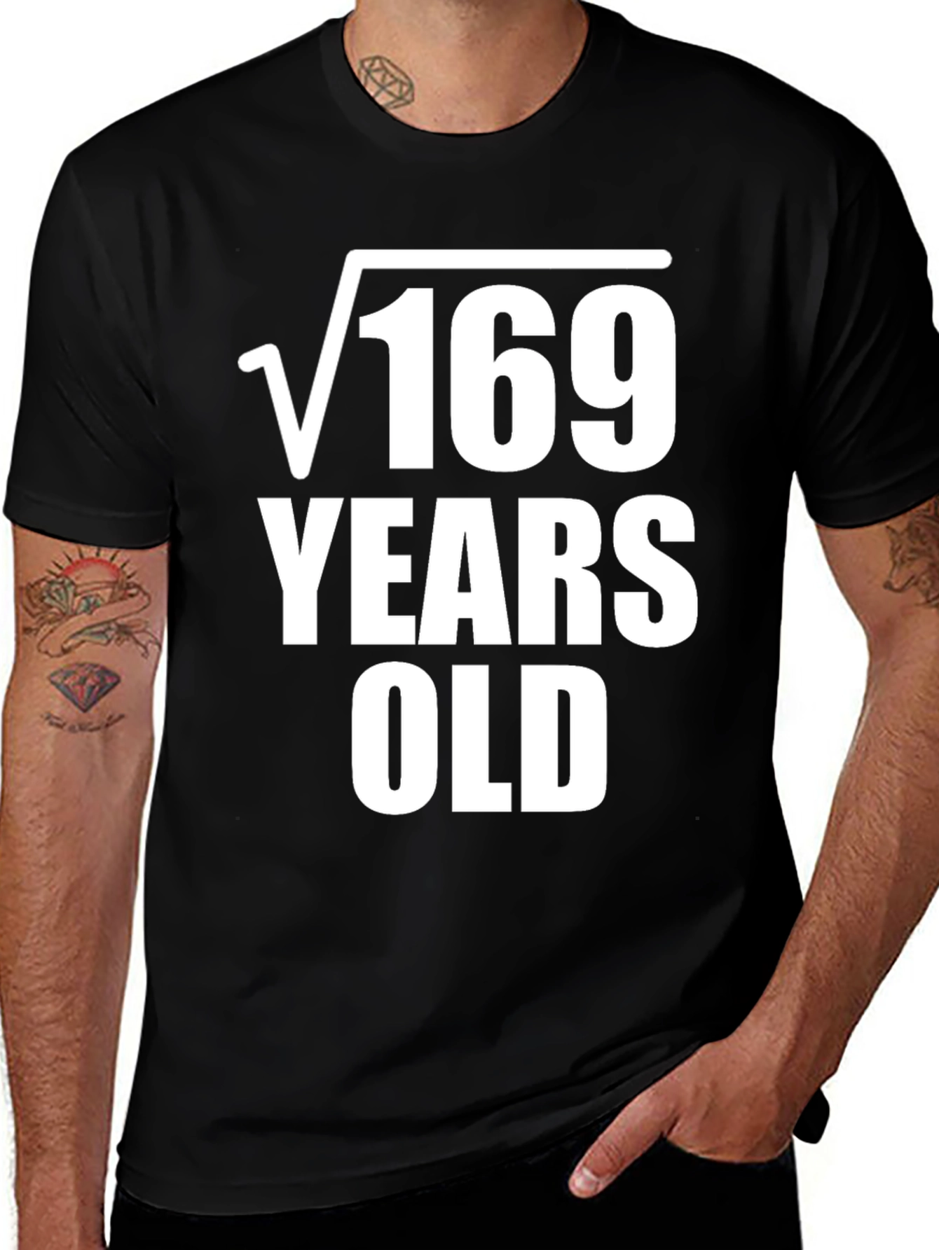 Variant 22 of Funny Math Birthday T-Shirt - 13 Years Old