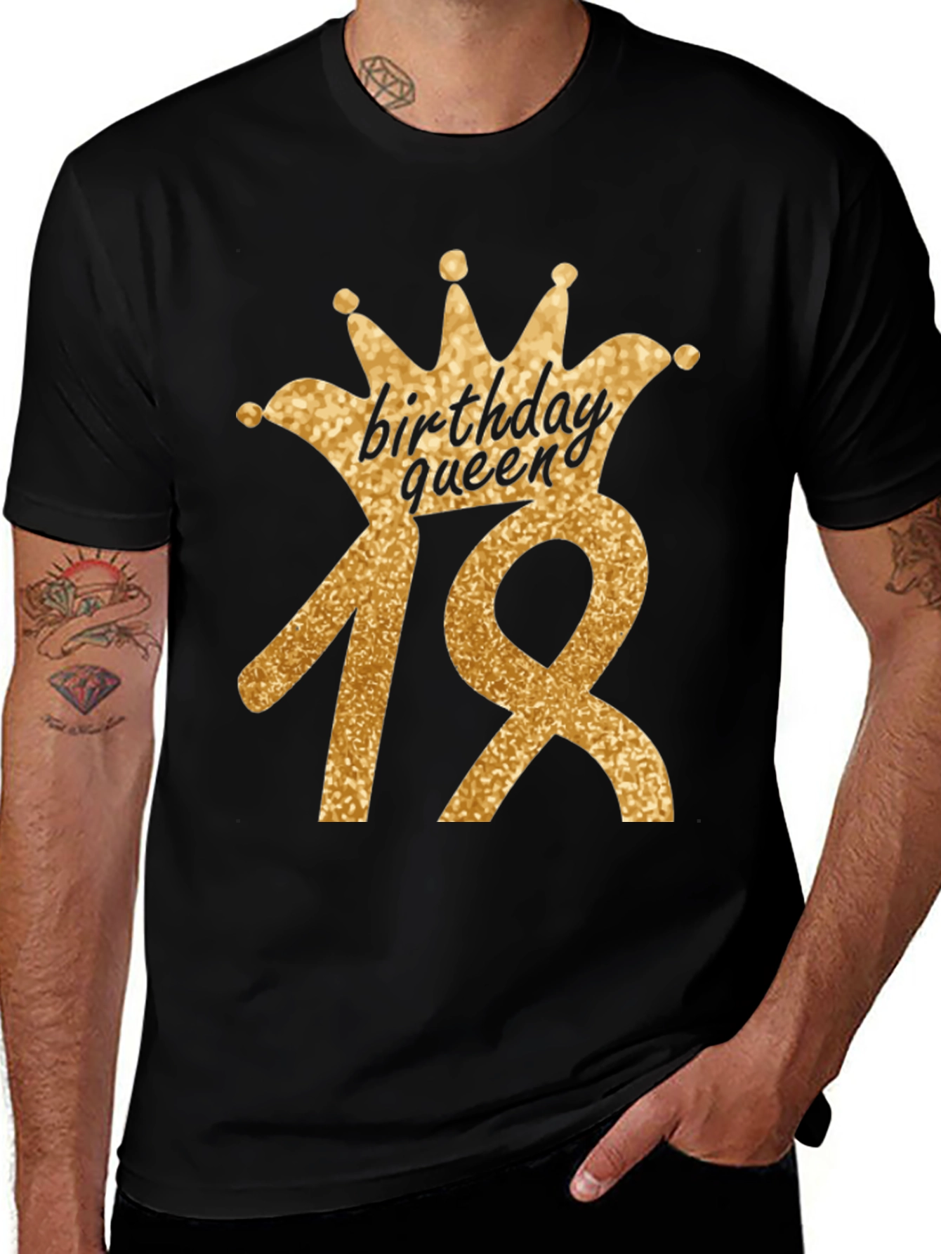 Variant 4 of Birthday Queen 18th Birthday T-Shirt