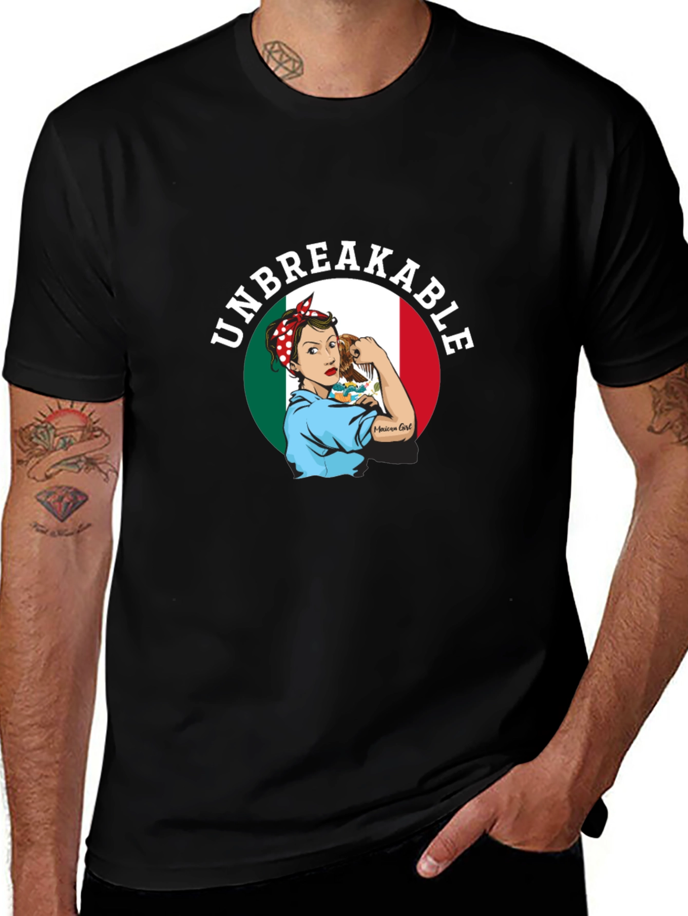 Unbreakable Mexican Girl T-Shirt