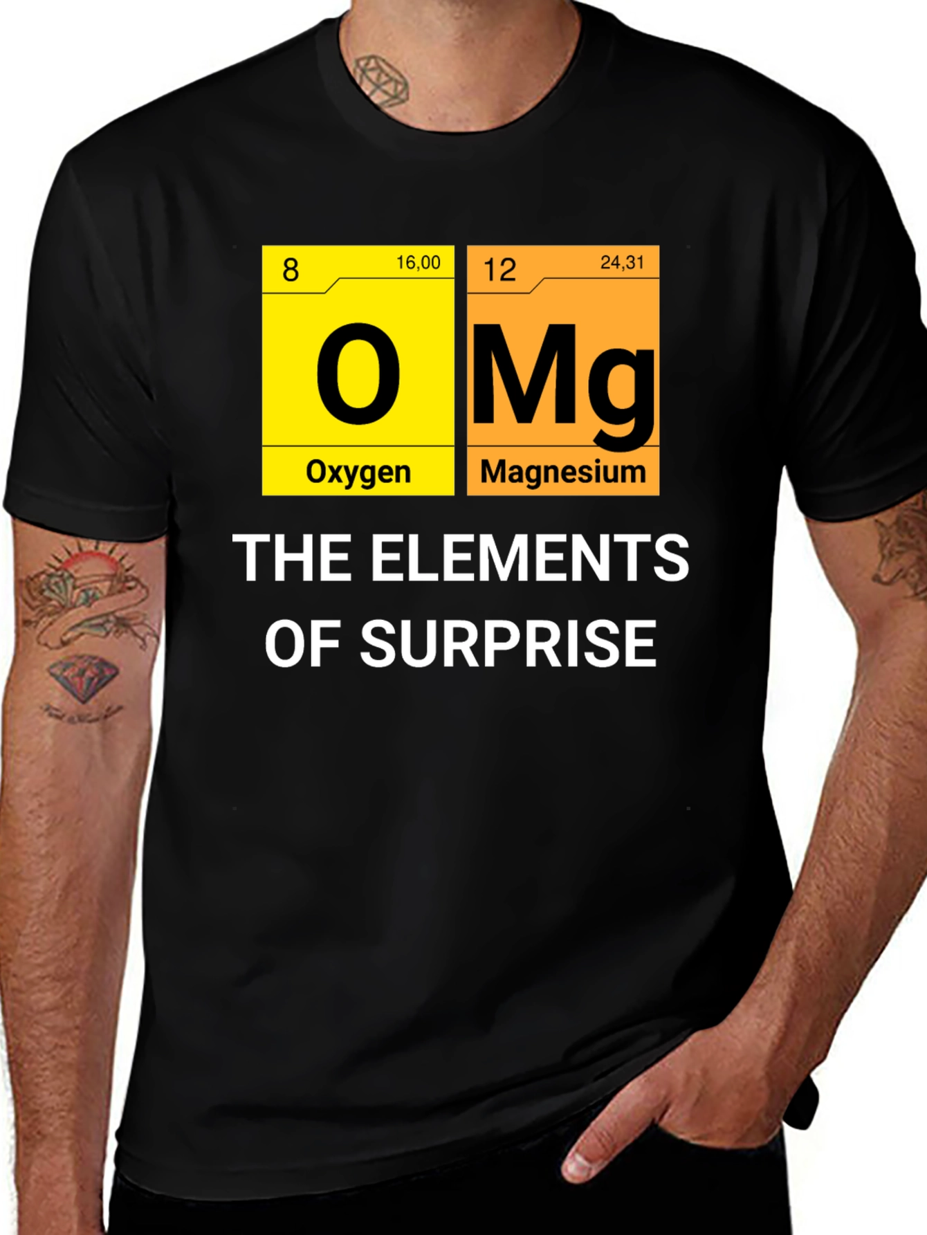 Variant 18 of OMG The Elements of Surprise Graphic T-Shirt