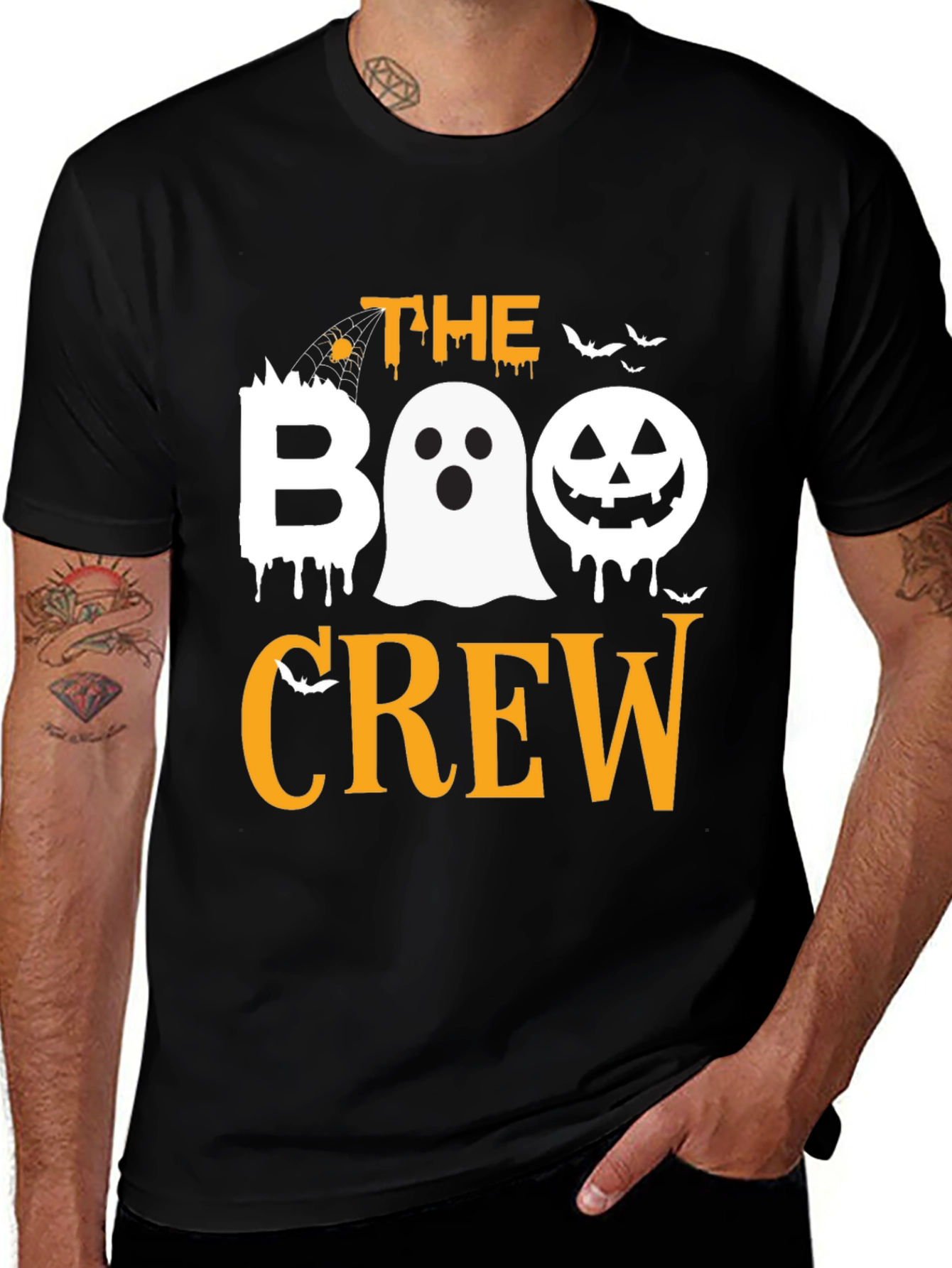 The Boo Crew Halloween Graphic Tee