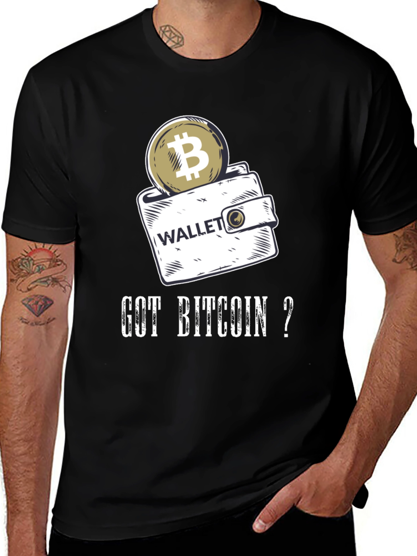 Variant 10 of Got Bitcoin? Crypto T-Shirt