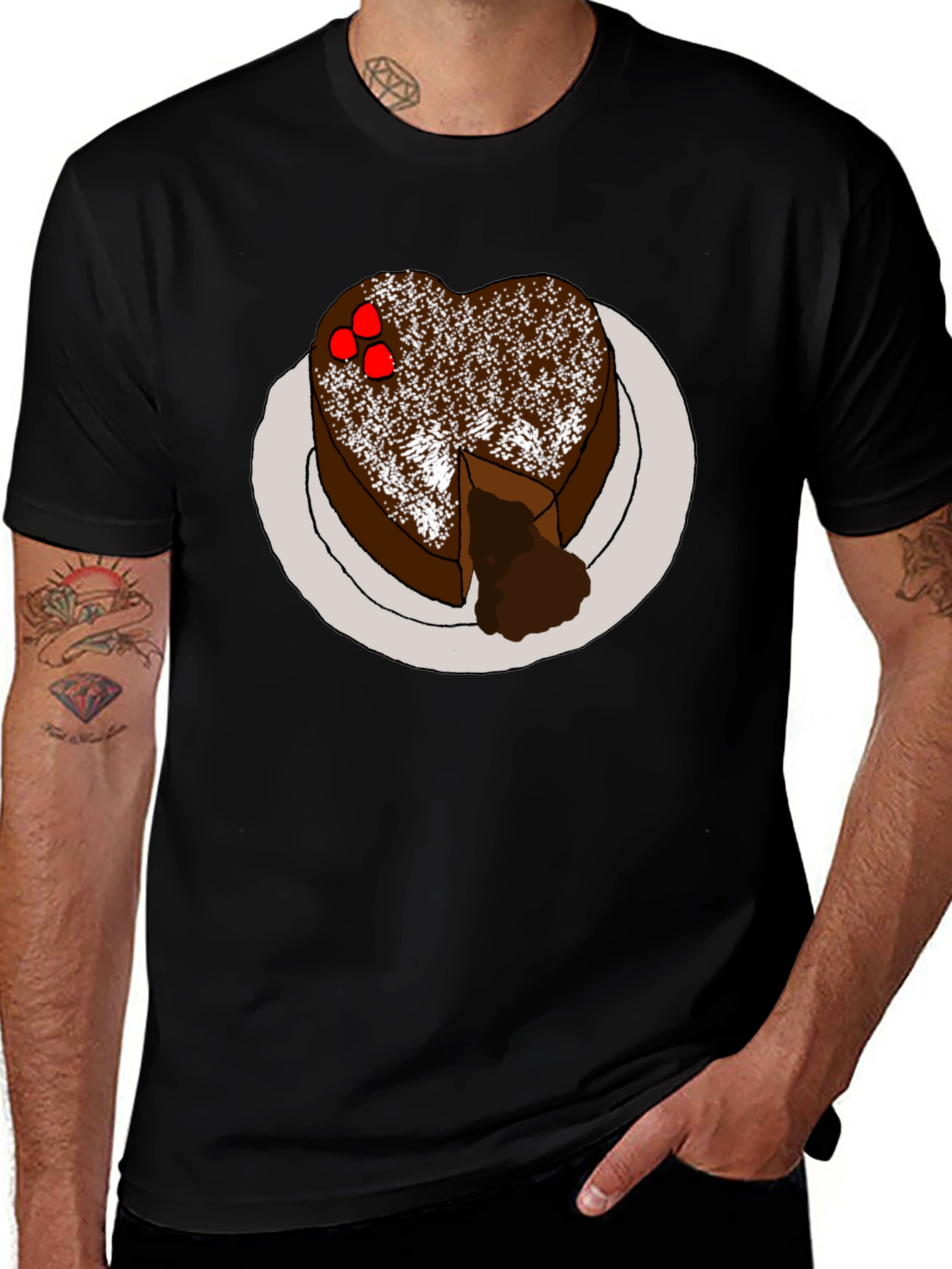 Variant 25 of Heart Cake T-Shirt - Sweet Style