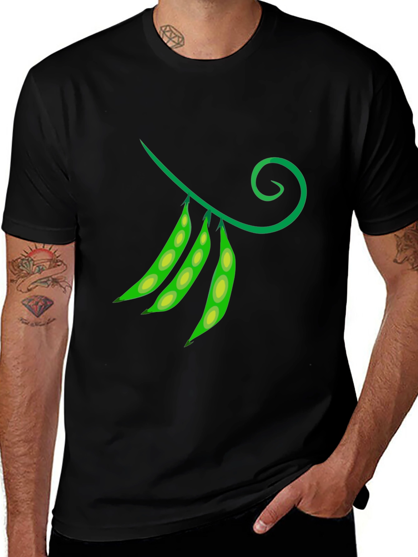 Variant 28 of Pea Pod Graphic T-Shirt
