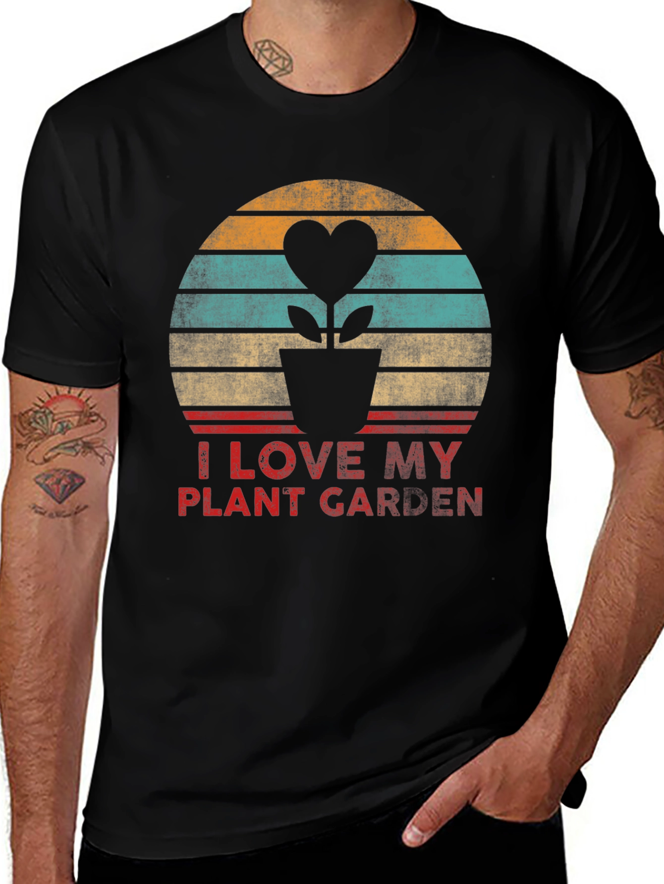 Variant 17 of I Love My Plant Garden T-Shirt