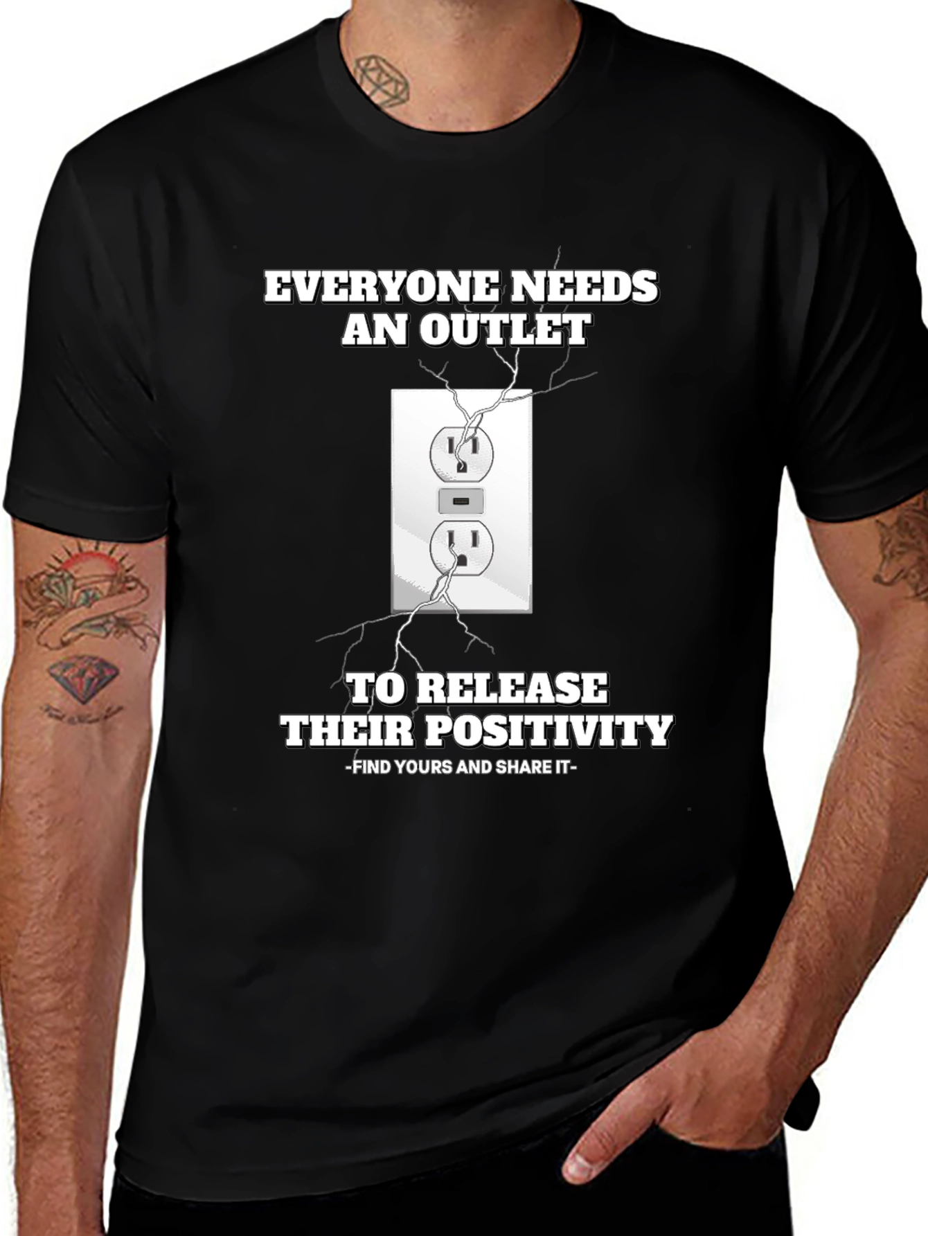 Everyone Needs an Outlet Graphic T-Shirt