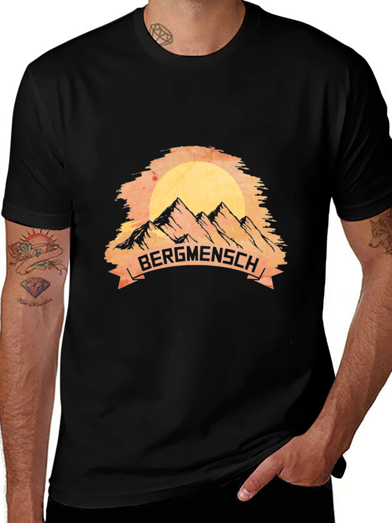 Bergmensch Mountain Graphic Tee