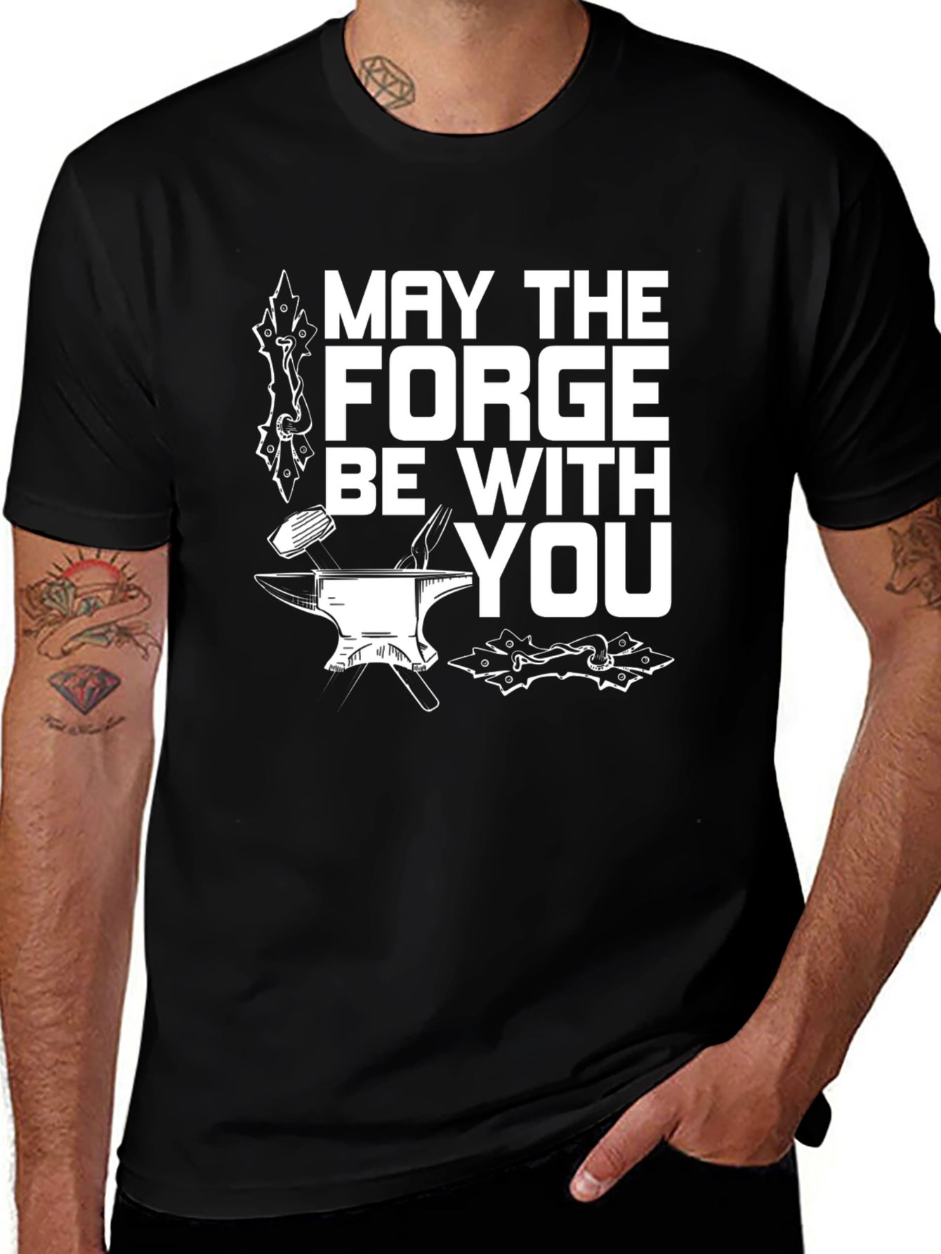 Variant 19 of May The Forge Be With You T-Shirt
