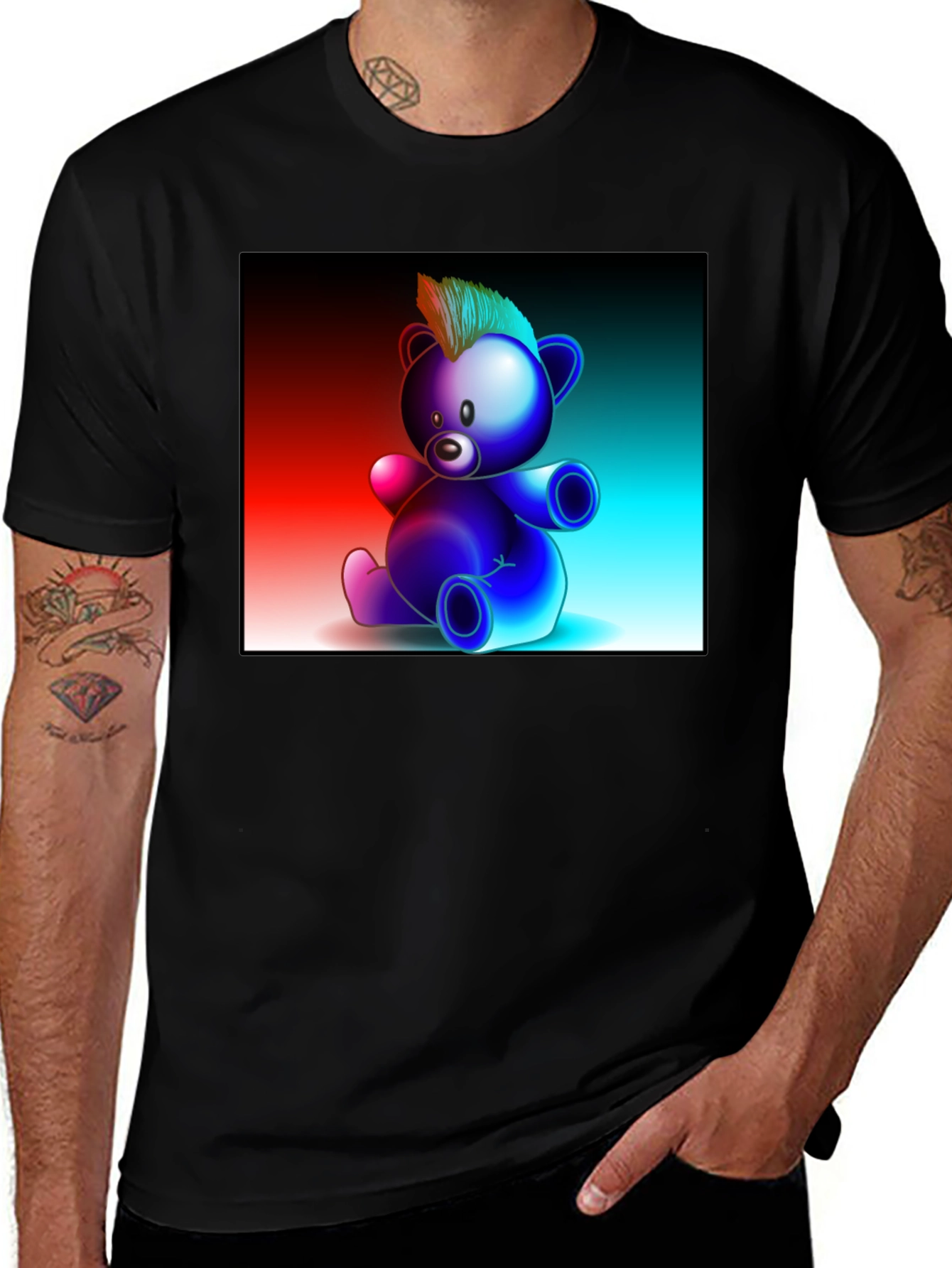 Variant 23 of Cool Bear Graphic Tee - Soft & Stylish