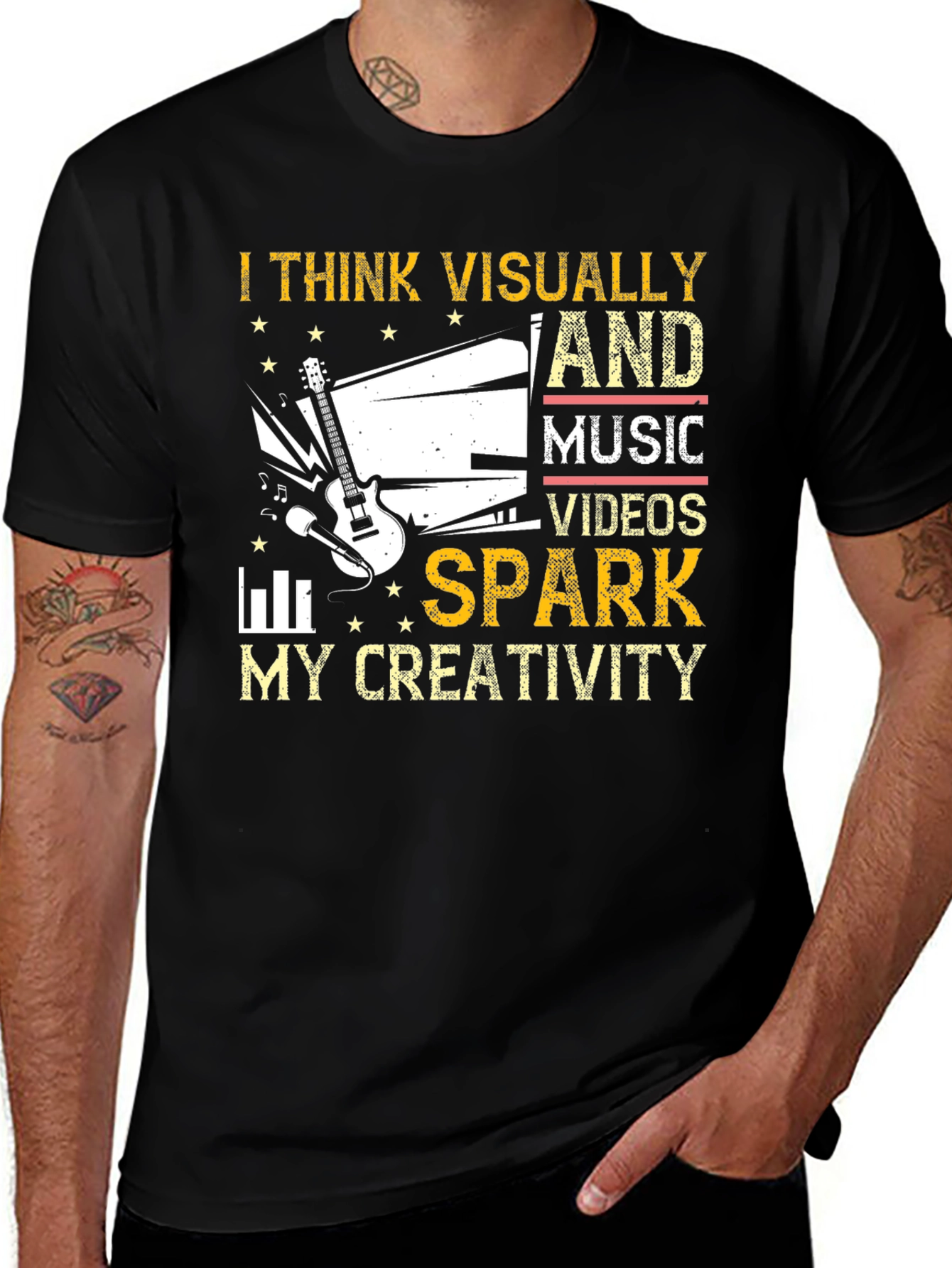 I Think Visually Music Video T-Shirt