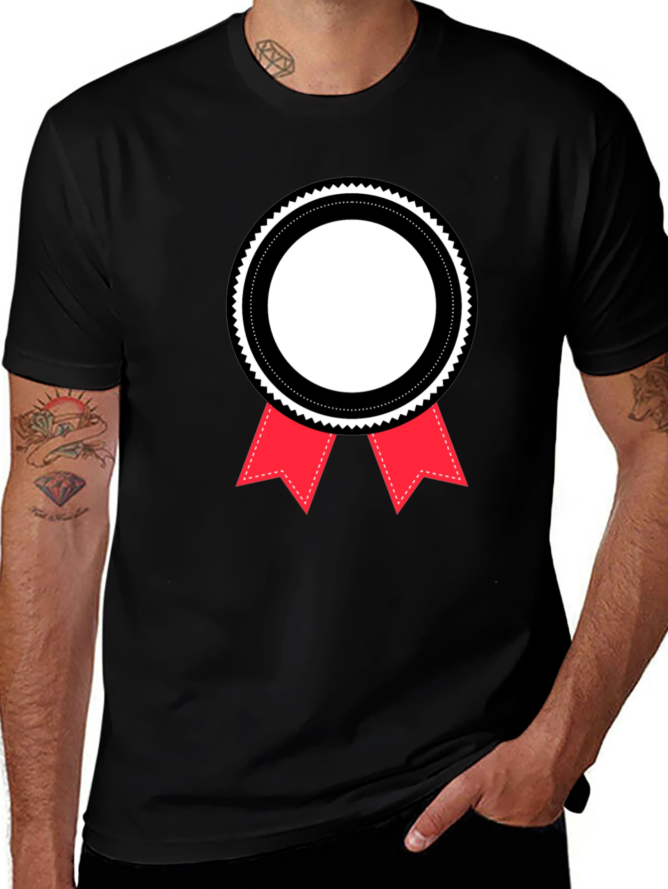 Variant 18 of Award Ribbon Graphic T-Shirt