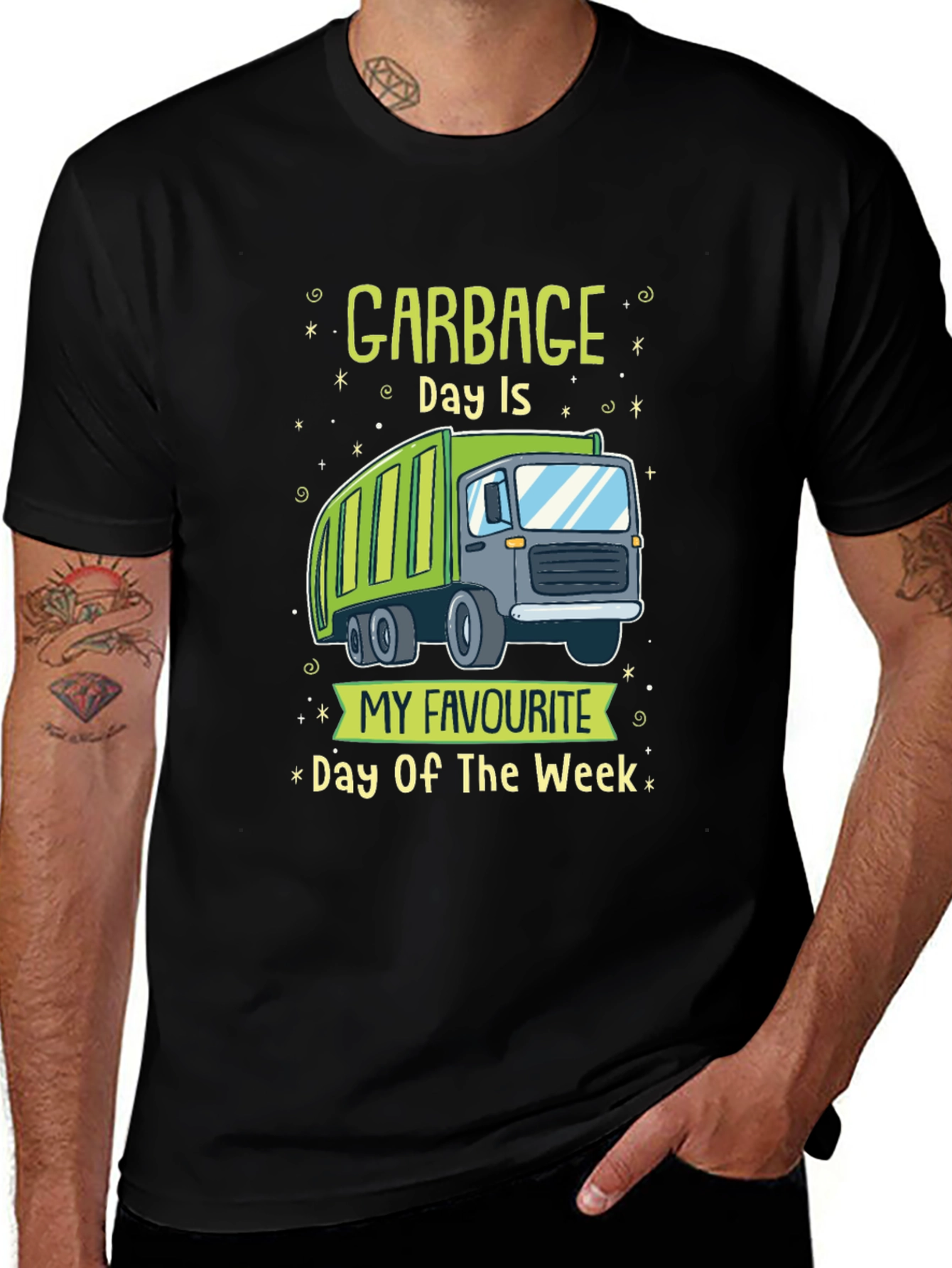 Variant 16 of Garbage Day T-Shirt - My Favourite Day of the Week!