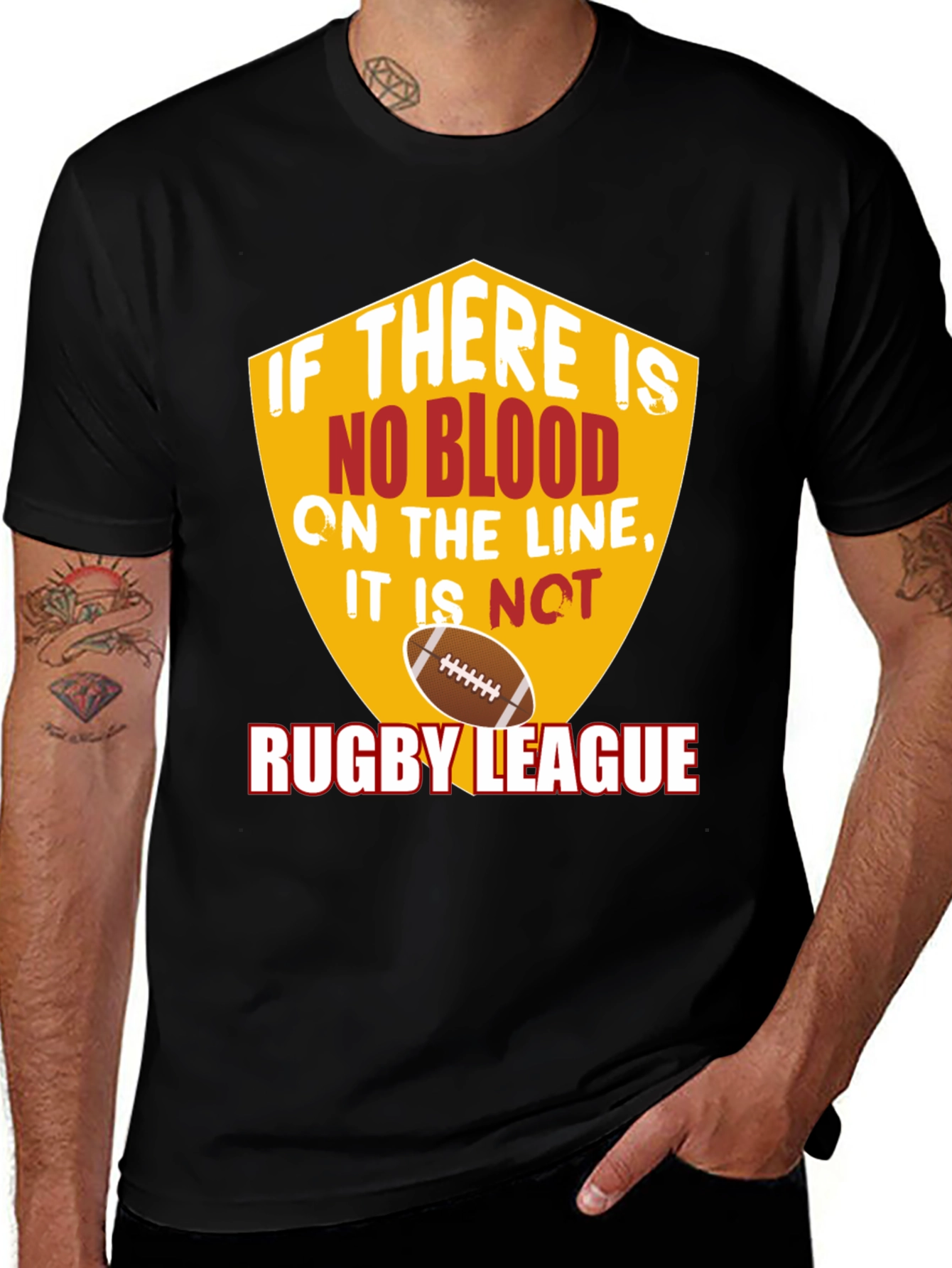 Rugby League Graphic T-Shirt