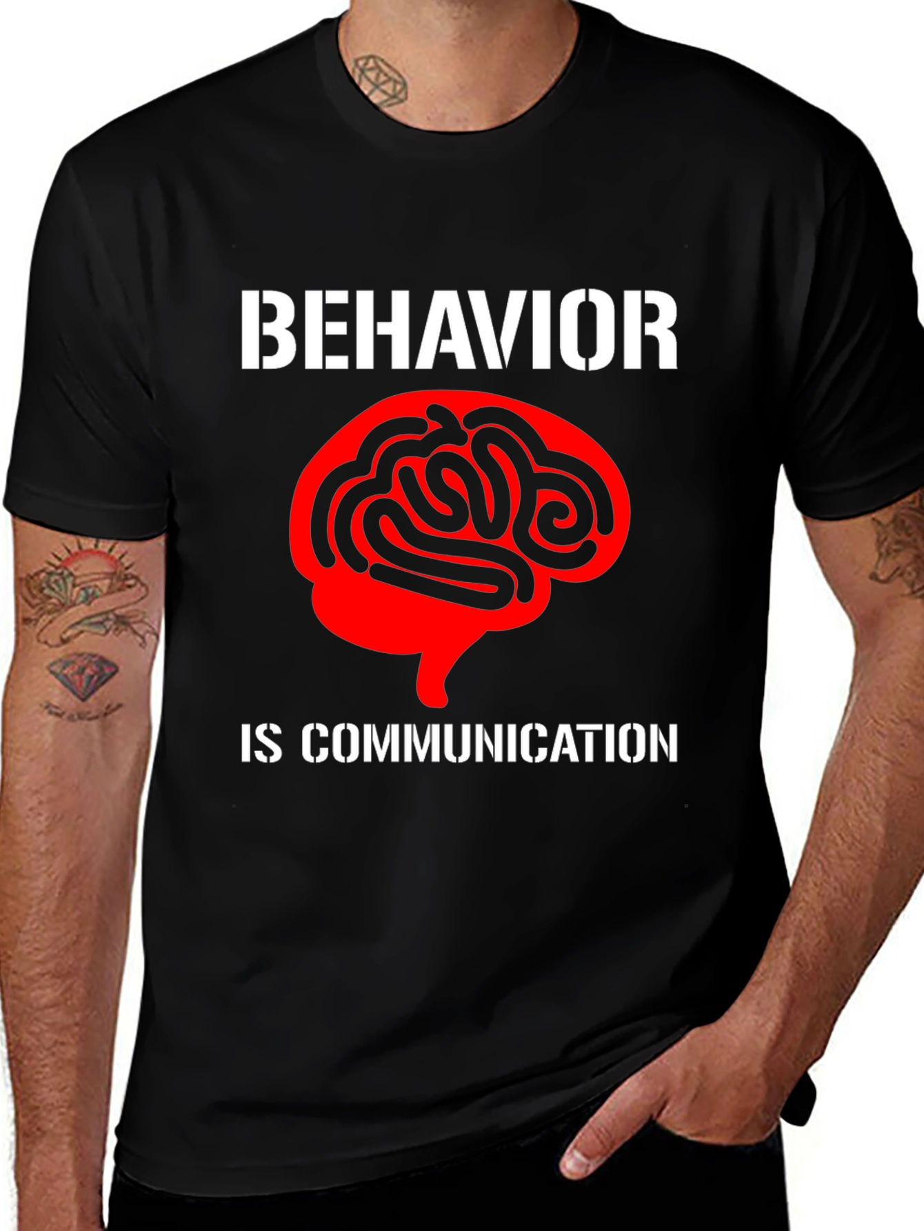 Behavior is Communication Graphic Tee
